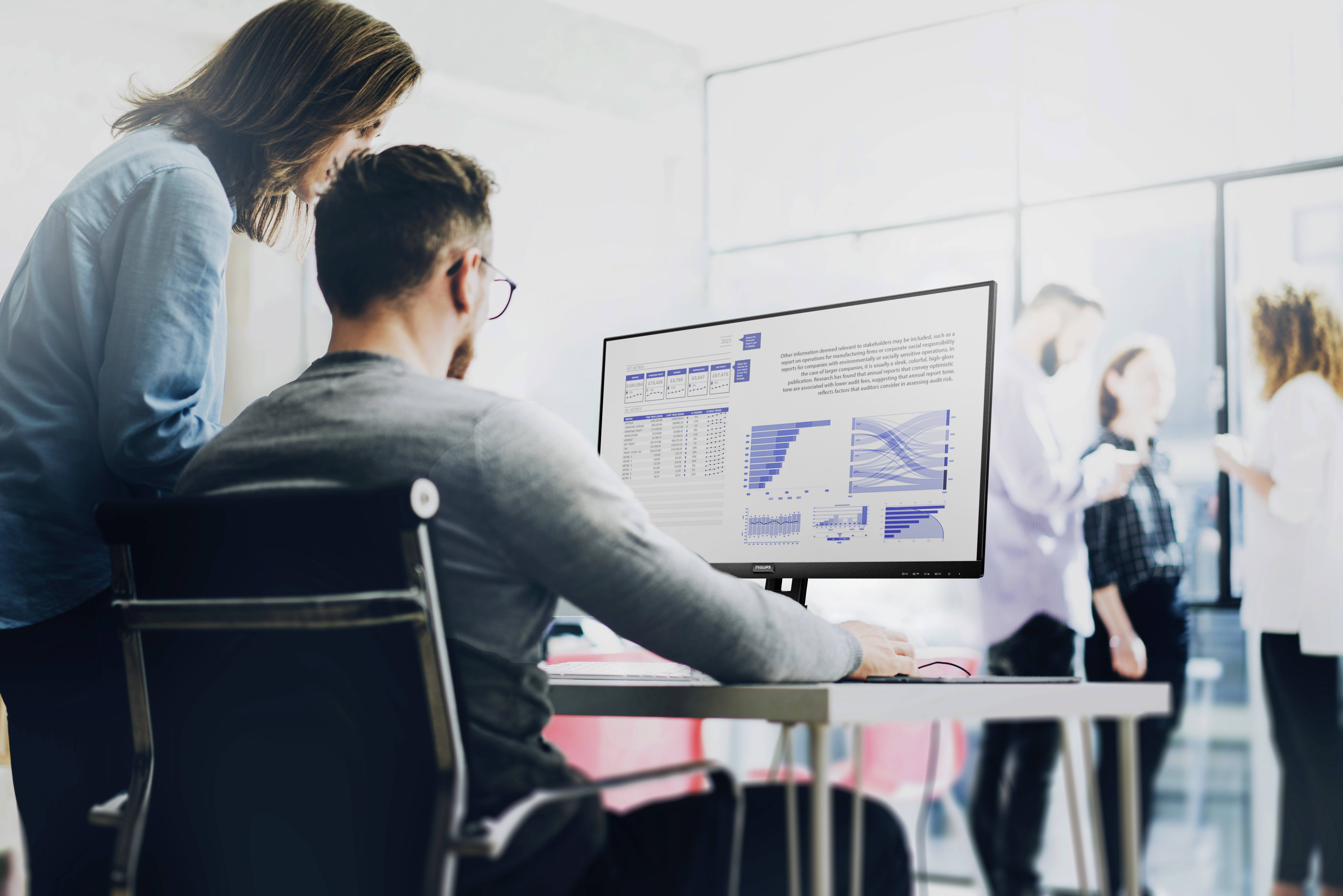 Philips 222S9JML LCD-Monitor EEK D (A - G) 54.6cm (21.5 Zoll) 1920 x 1080 Pixel 16:9 4 ms DisplayPort, HDMI®, VGA VA LCD