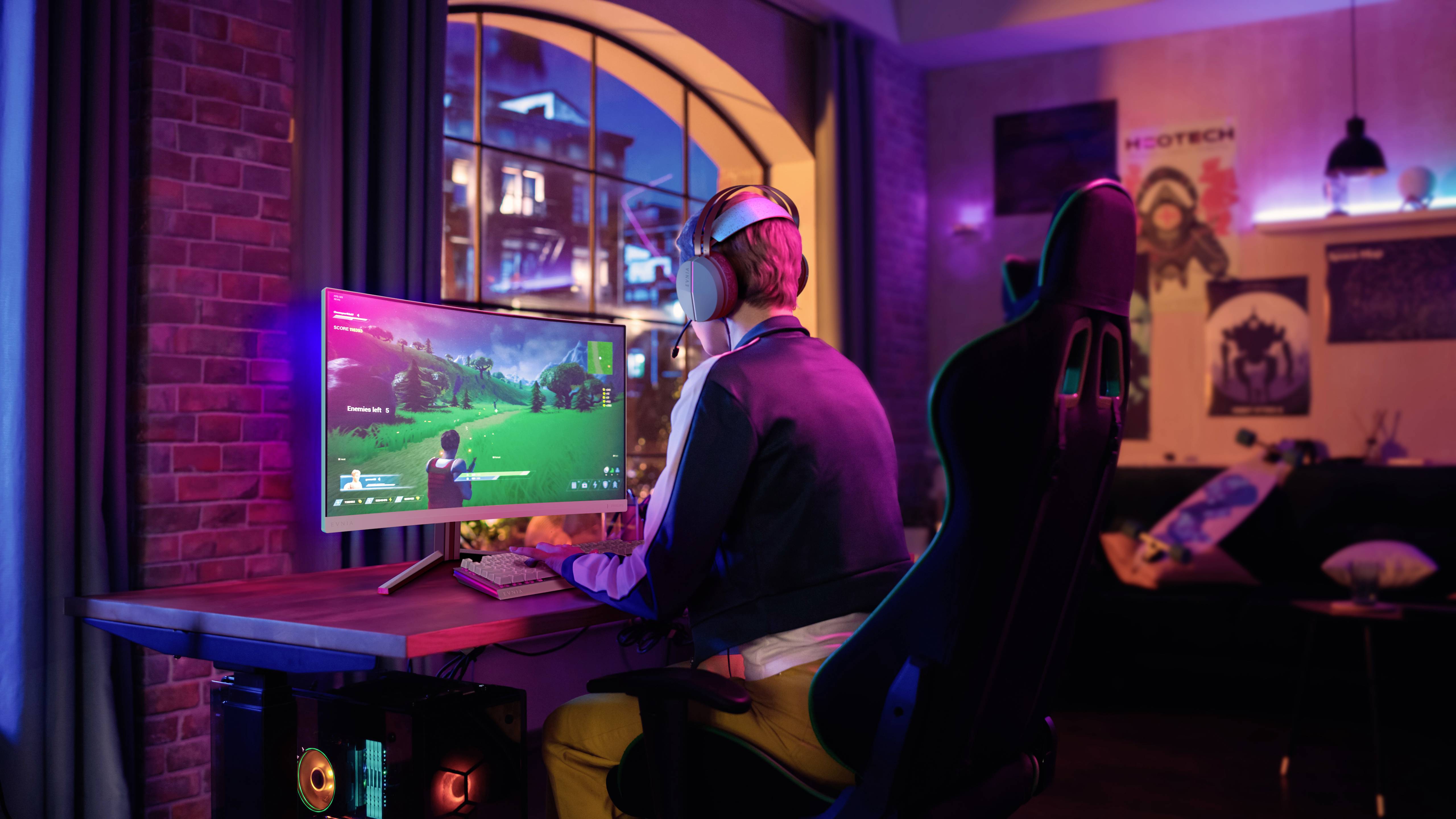 Philips 27M2C5201L Gaming Monitor EEK E (A - G) 68.6cm (27 Zoll) 1920 x 1080 Pixel 16:9 1 ms DisplayPort, HDMI® VA LCD