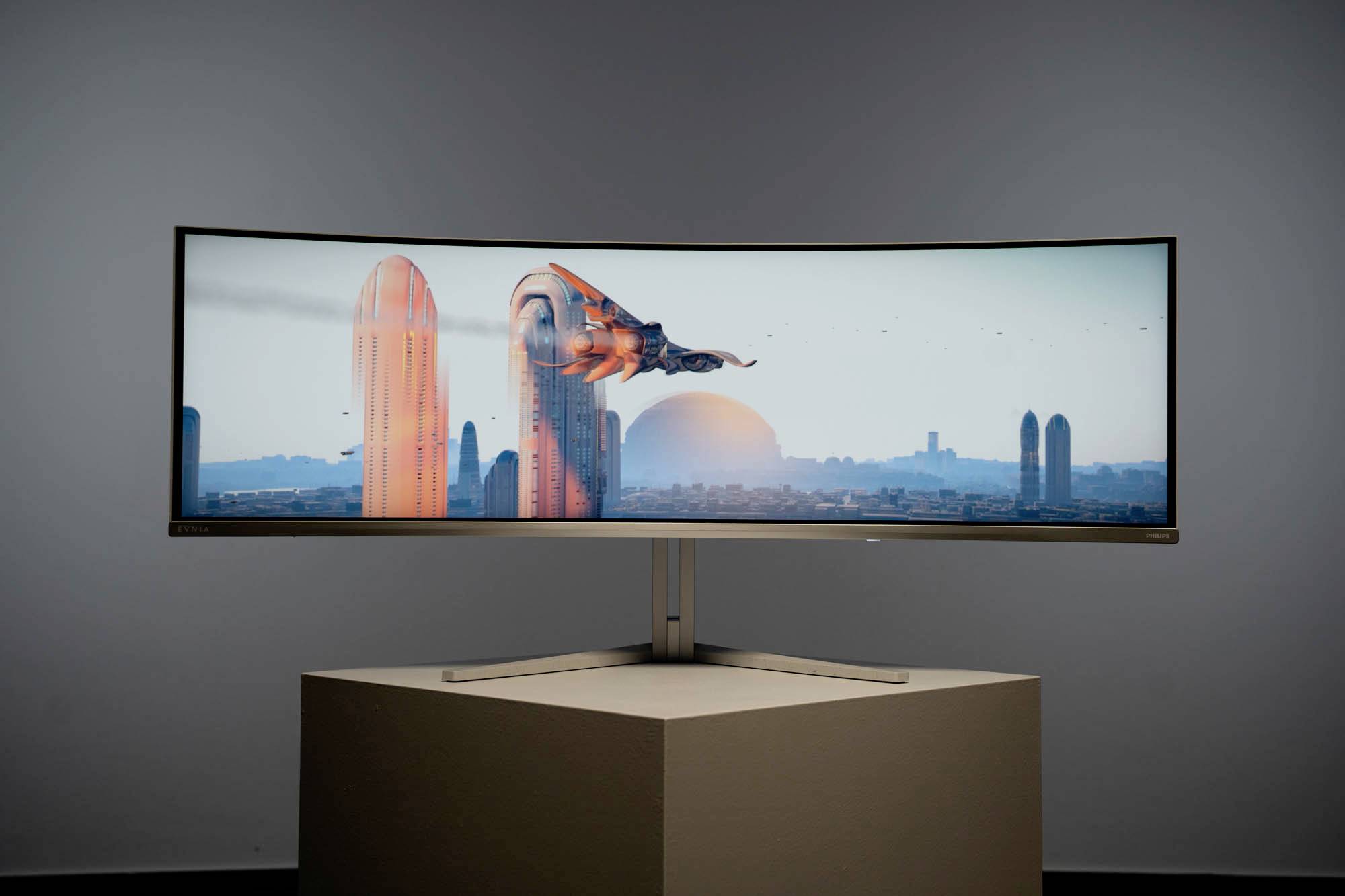 Philips Evnia 8000 49M2C8900 - OLED-Monitor - gebogen - 124.5 cm (49") - HDR