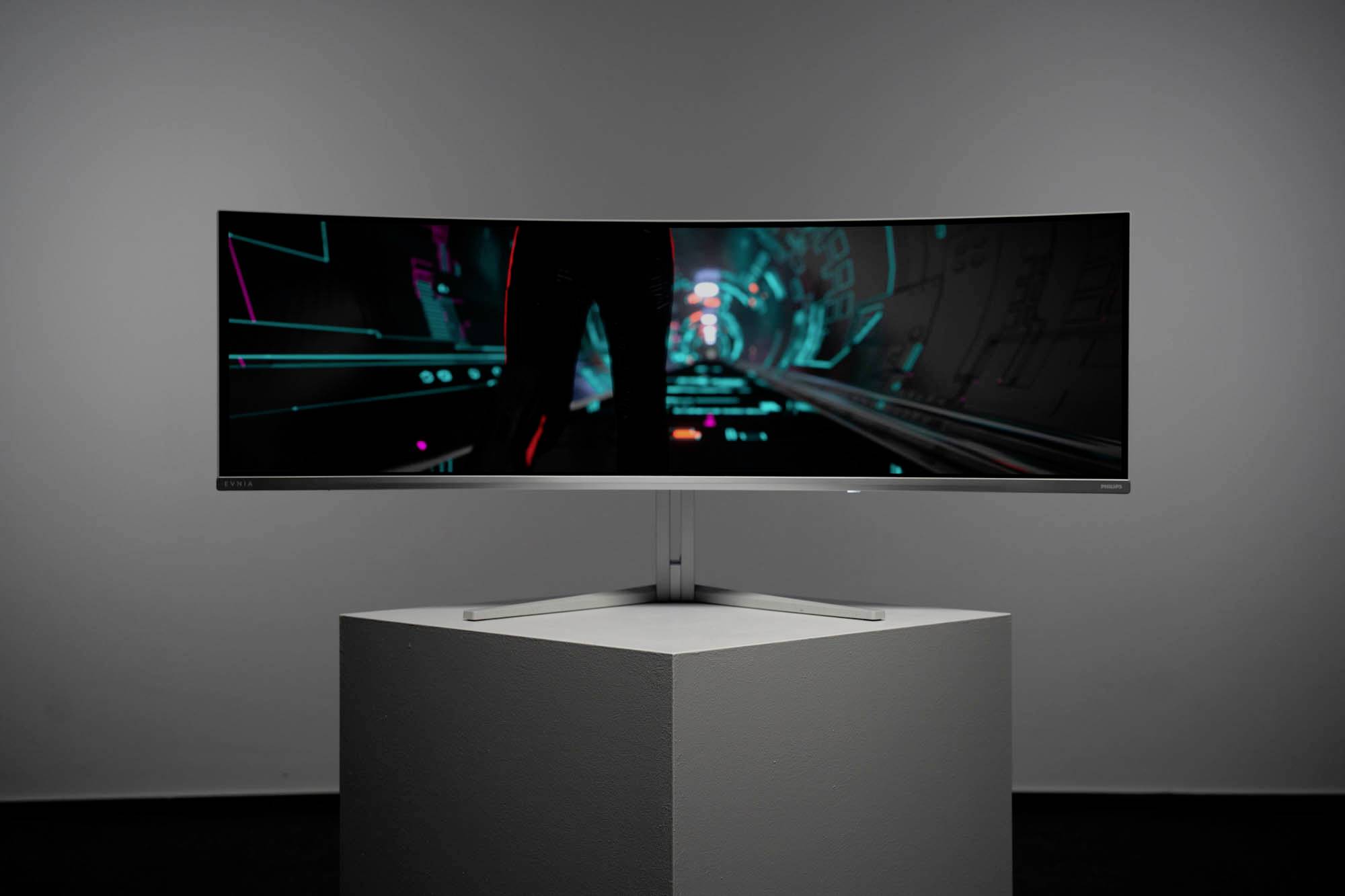 Philips Evnia 8000 49M2C8900 - OLED-Monitor - gebogen - 124.5 cm (49") - HDR