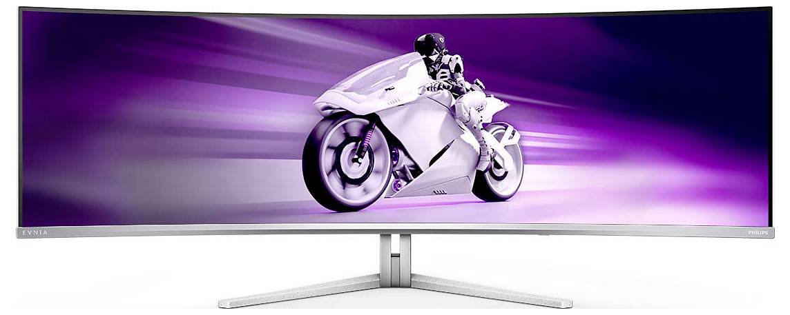 Philips Evnia 8000 49M2C8900 - OLED-Monitor - gebogen - 124.5 cm (49") - HDR