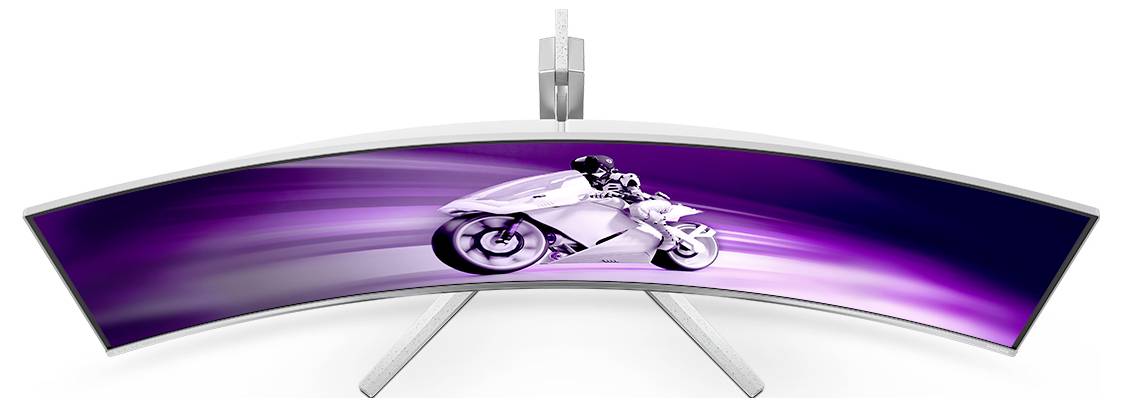 Philips Evnia 8000 49M2C8900 - OLED-Monitor - gebogen - 124.5 cm (49") - HDR