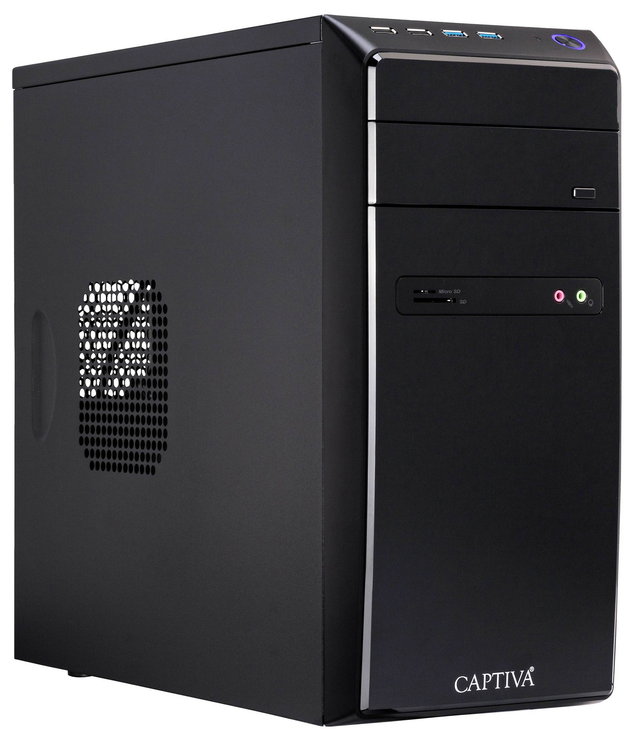 Captiva Desktop PC Power Starter R65-279 AMD Ryzen 5 A520 16GB RAM 1TB SSD Win 11 Pro 65279