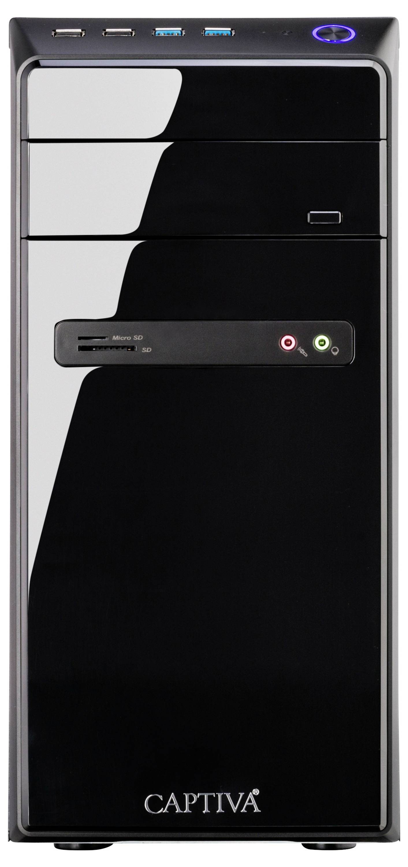 Captiva Desktop PC Power Starter R65-279 AMD Ryzen 5 A520 16GB RAM 1TB SSD Win 11 Pro 65279