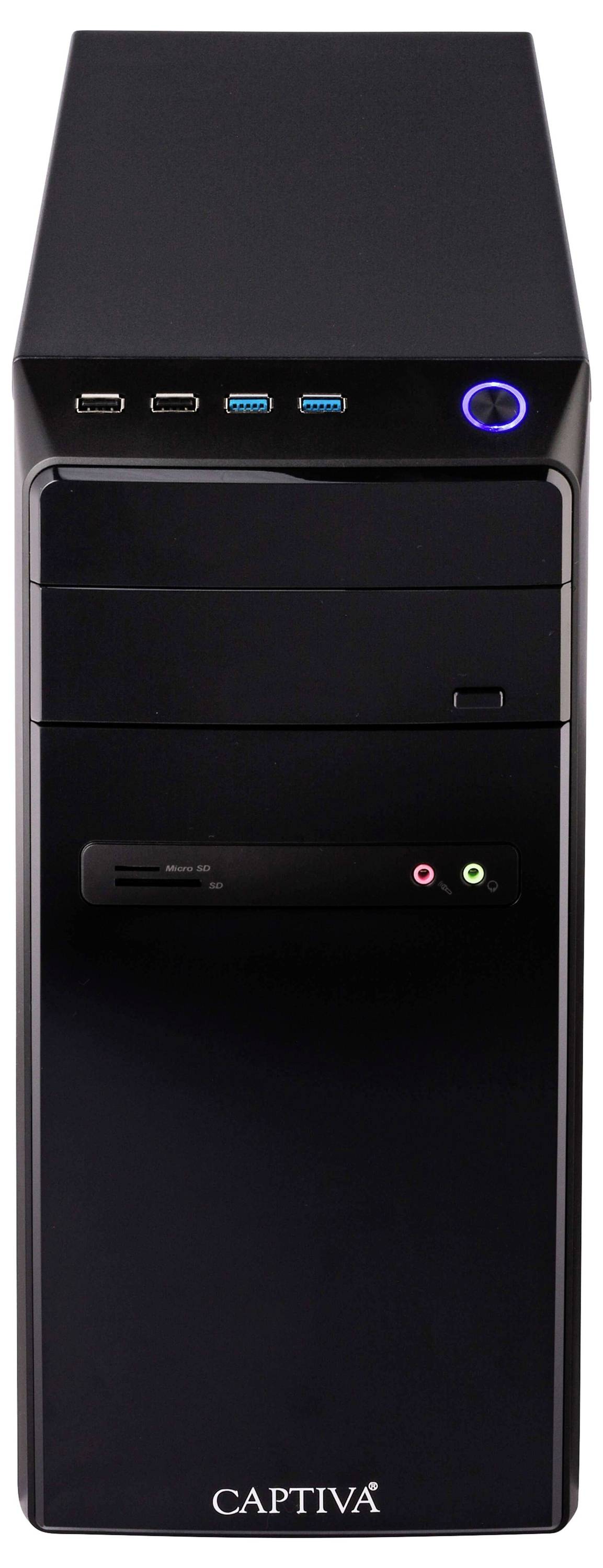 Captiva Desktop PC 89408 AMD Ryzen 5 5600G 4.4GHz 16GB RAM 1TB SSD AMD Radeon Graphics 89408