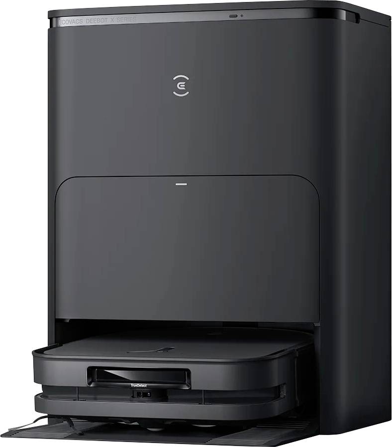 ECOVACS DDX19 Saug-und Wischroboter Schwarz Beutellos, Sprachgesteuert, kompatibel mit Amazon Alexa