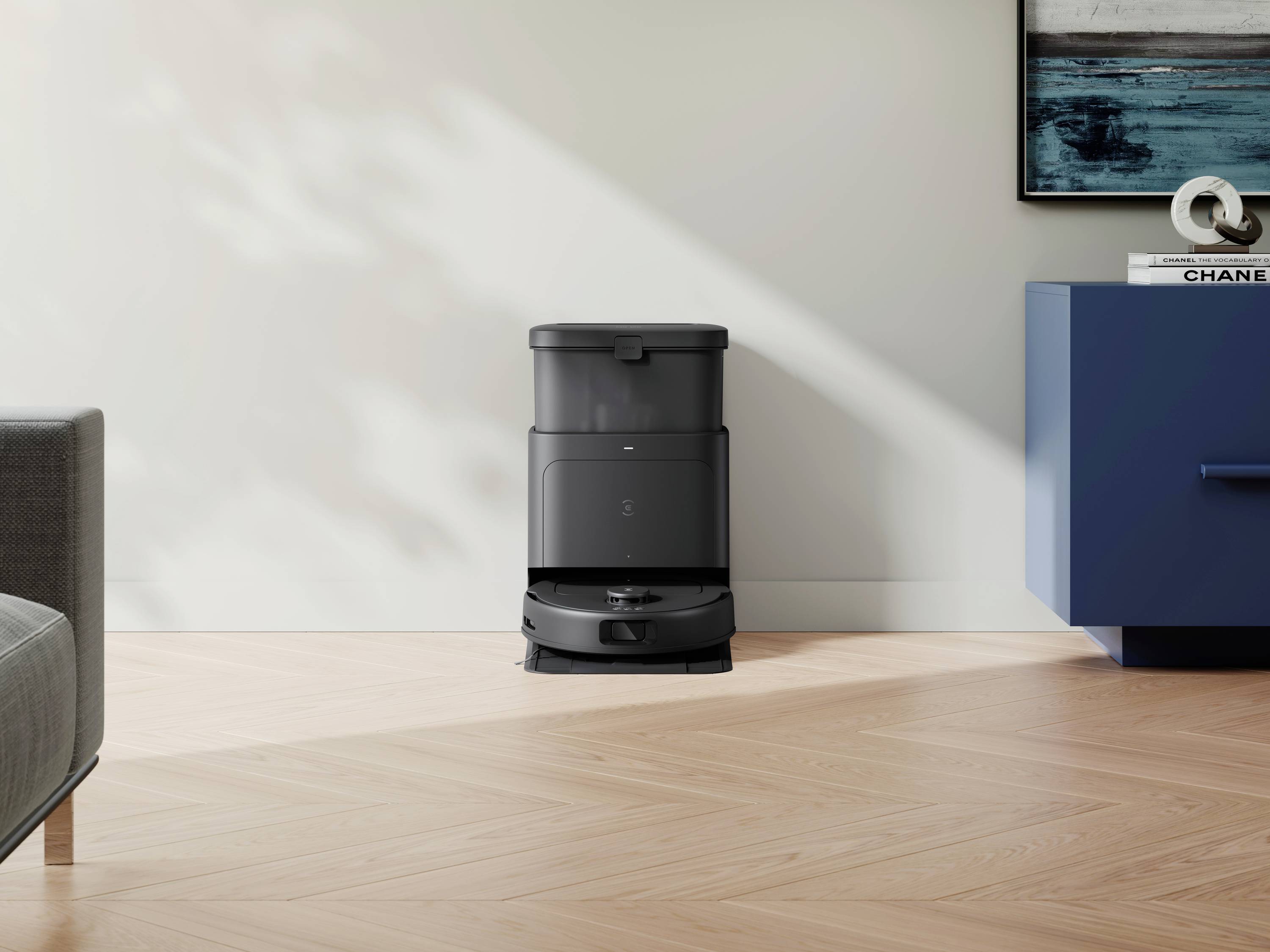 ECOVACS YDLX11 Saug-und Wischroboter Schwarz Fernbedienbar, Sprachgesteuert