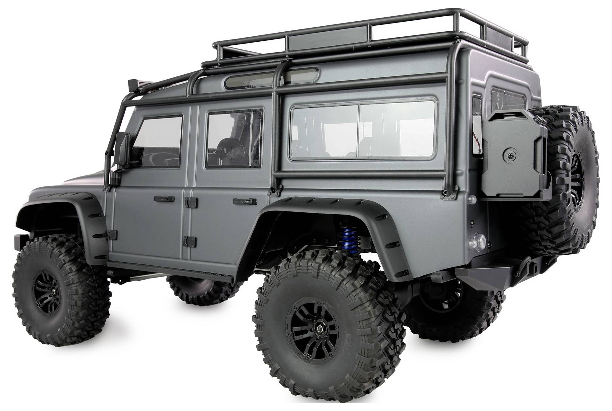 Amewi ALLRock H8 Scale Brushless 1:8 RC Modellauto Elektro Crawler Allradantrieb (4WD) RtR 2,4GHz