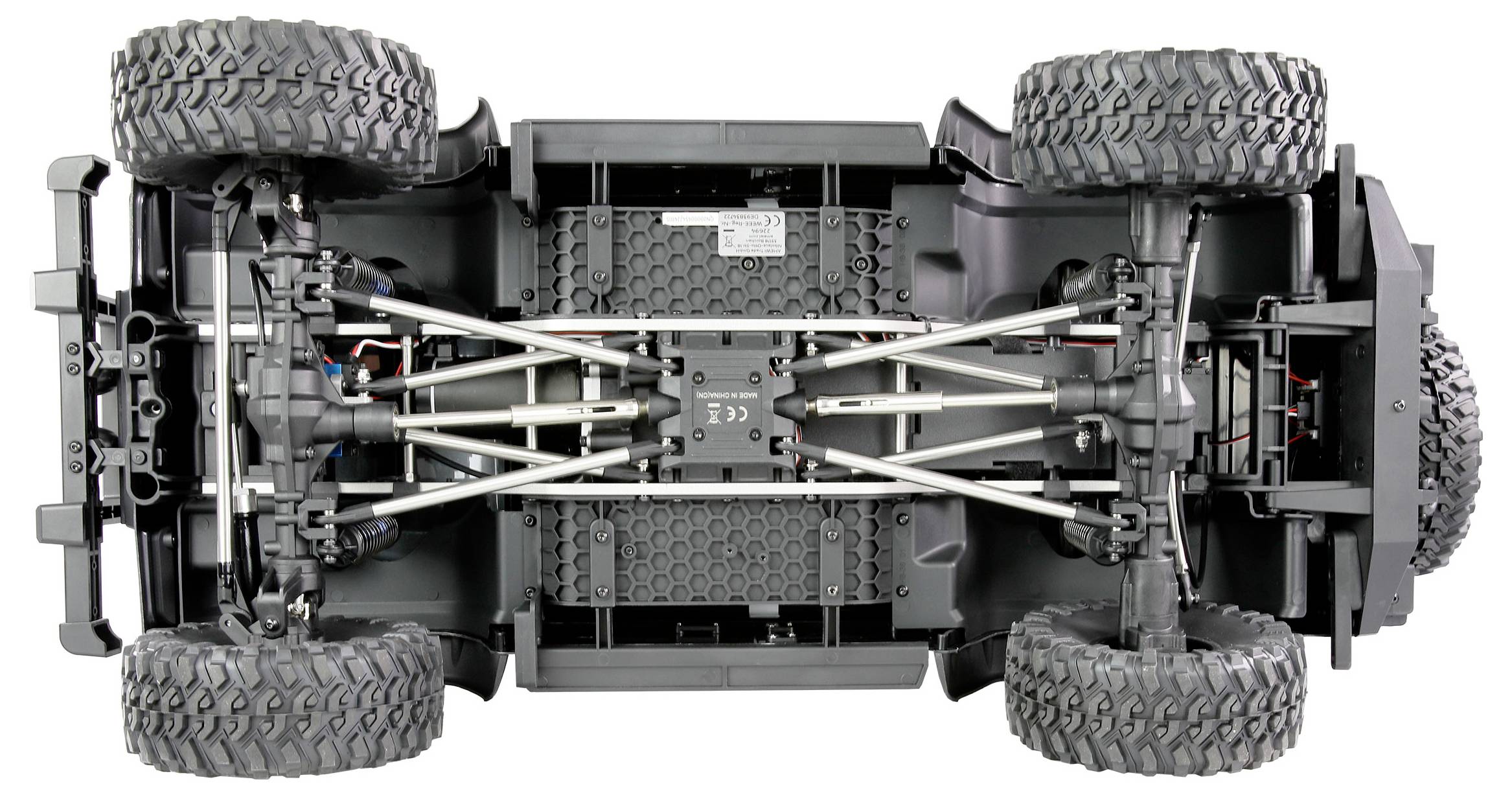 Amewi ALLRock H8 Scale Brushless 1:8 RC Modellauto Elektro Crawler Allradantrieb (4WD) RtR 2,4GHz