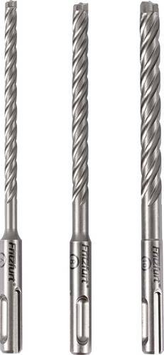 FRITZFURT 3161-2103 Hartmetall Hammerbohrer-Set 3teilig 6 mm, 8 mm, 10 mm Gesamtlänge 165 mm SDS-Pl