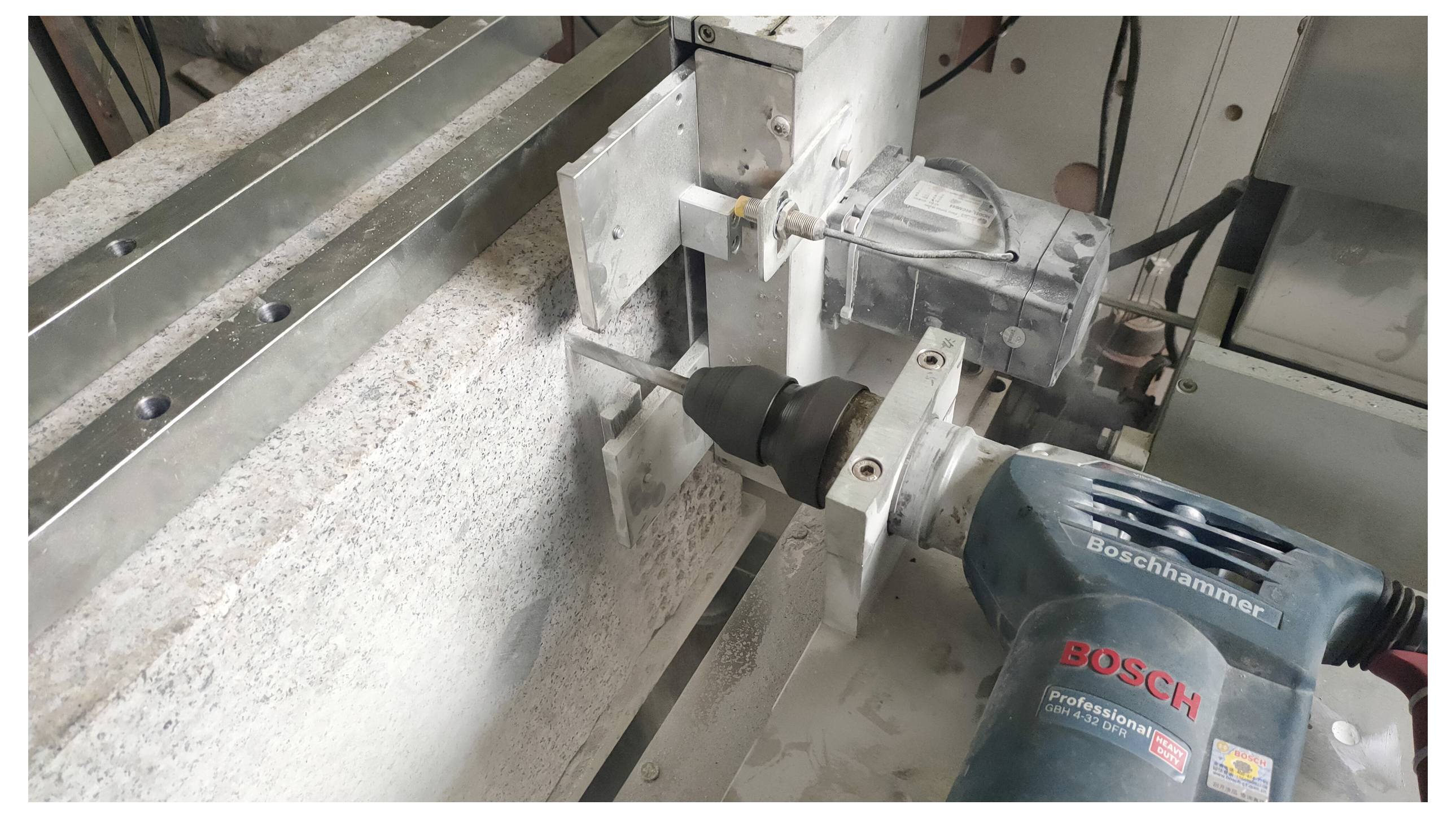 Eine Handbohrmaschine mit der Aufschrift 