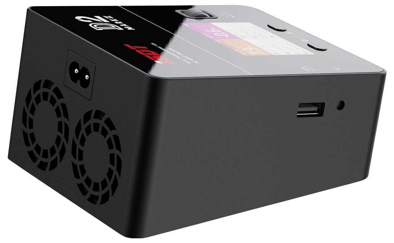 ISDT D-2 MARK2 Modellbau-Multifunktionsladegerät 12 A LiPo, LiIon, LiFePO, LiHV, NiMH, NiCd, Blei