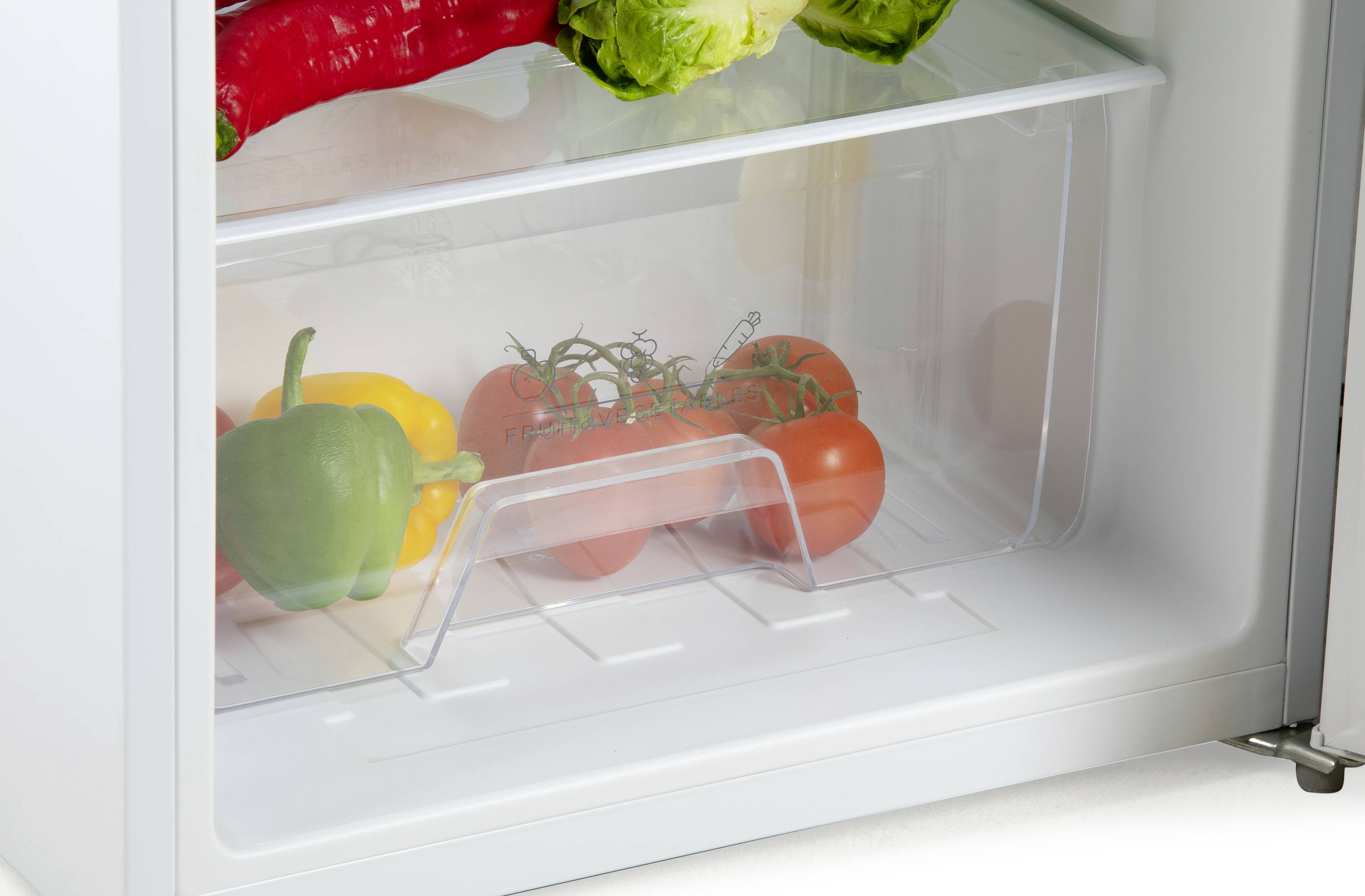 DOMO KÜHLSCHRANK MIT GEFRIERFACH 113L Kühl-Gefrier-Kombination EEK: C (A - G) 113l Weiß