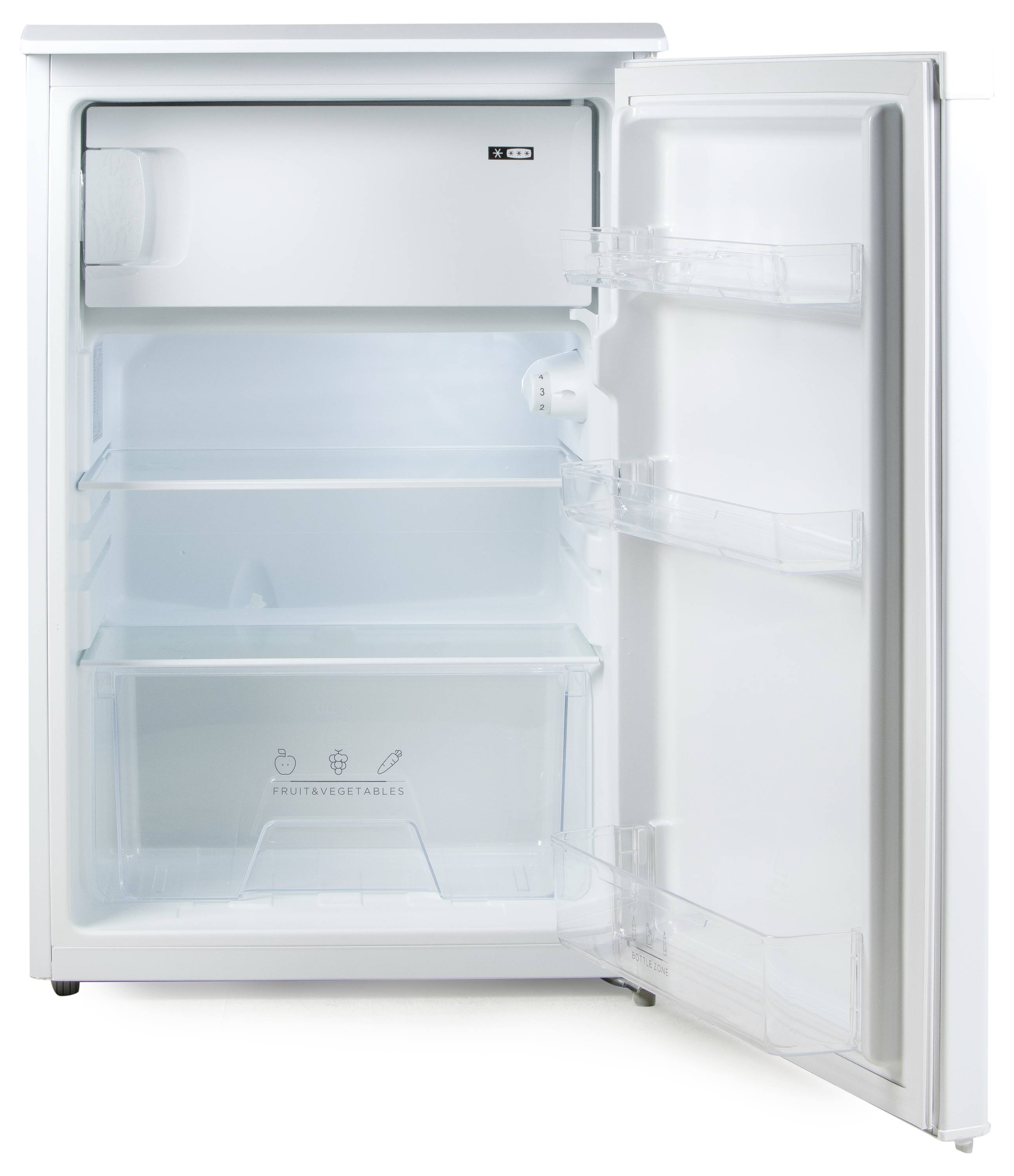 DOMO KÜHLSCHRANK MIT GEFRIERFACH 113L Kühl-Gefrier-Kombination EEK: C (A - G) 113l Weiß