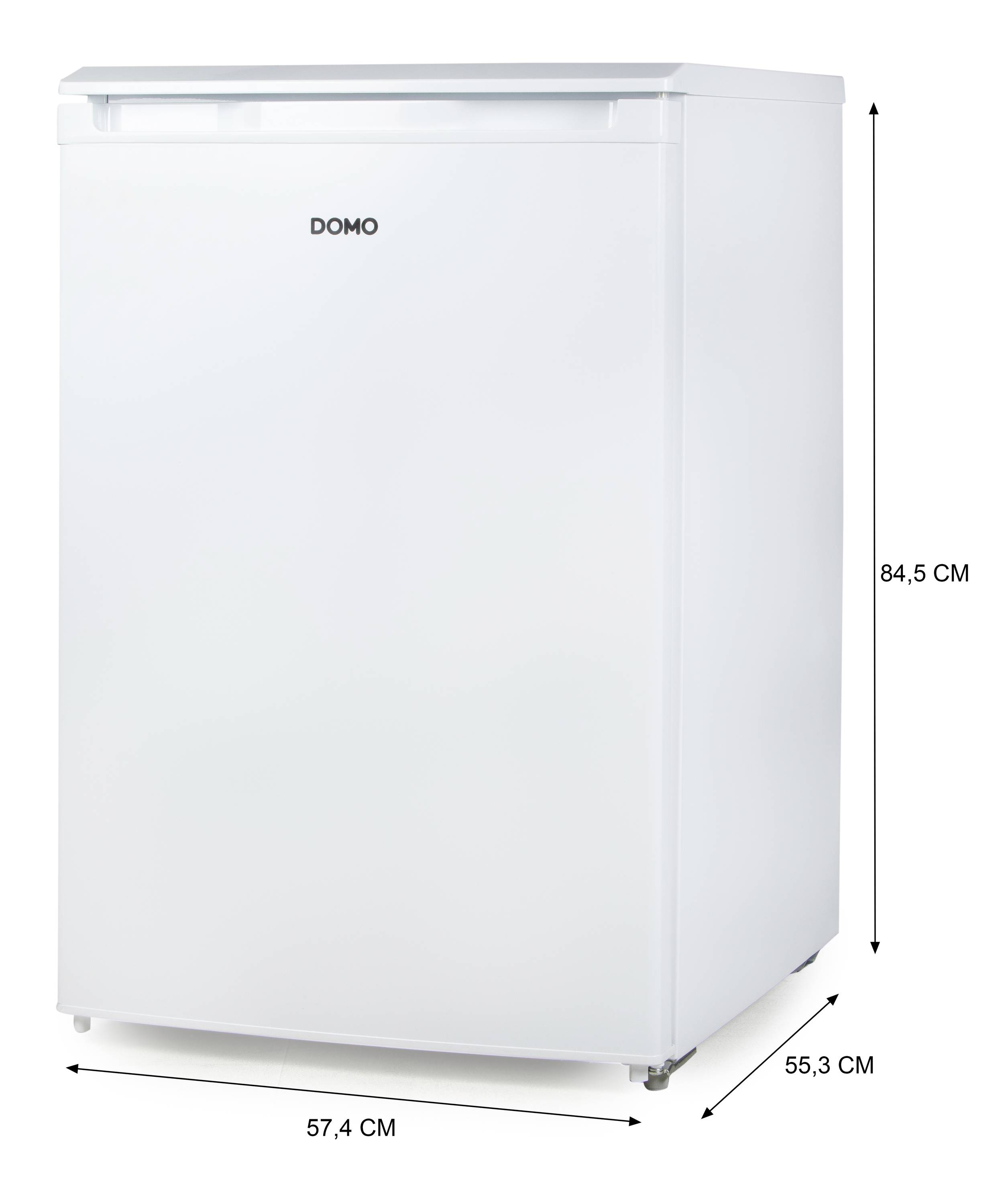 DOMO KÜHLSCHRANK MIT GEFRIERFACH 113L Kühl-Gefrier-Kombination EEK: C (A - G) 113l Weiß