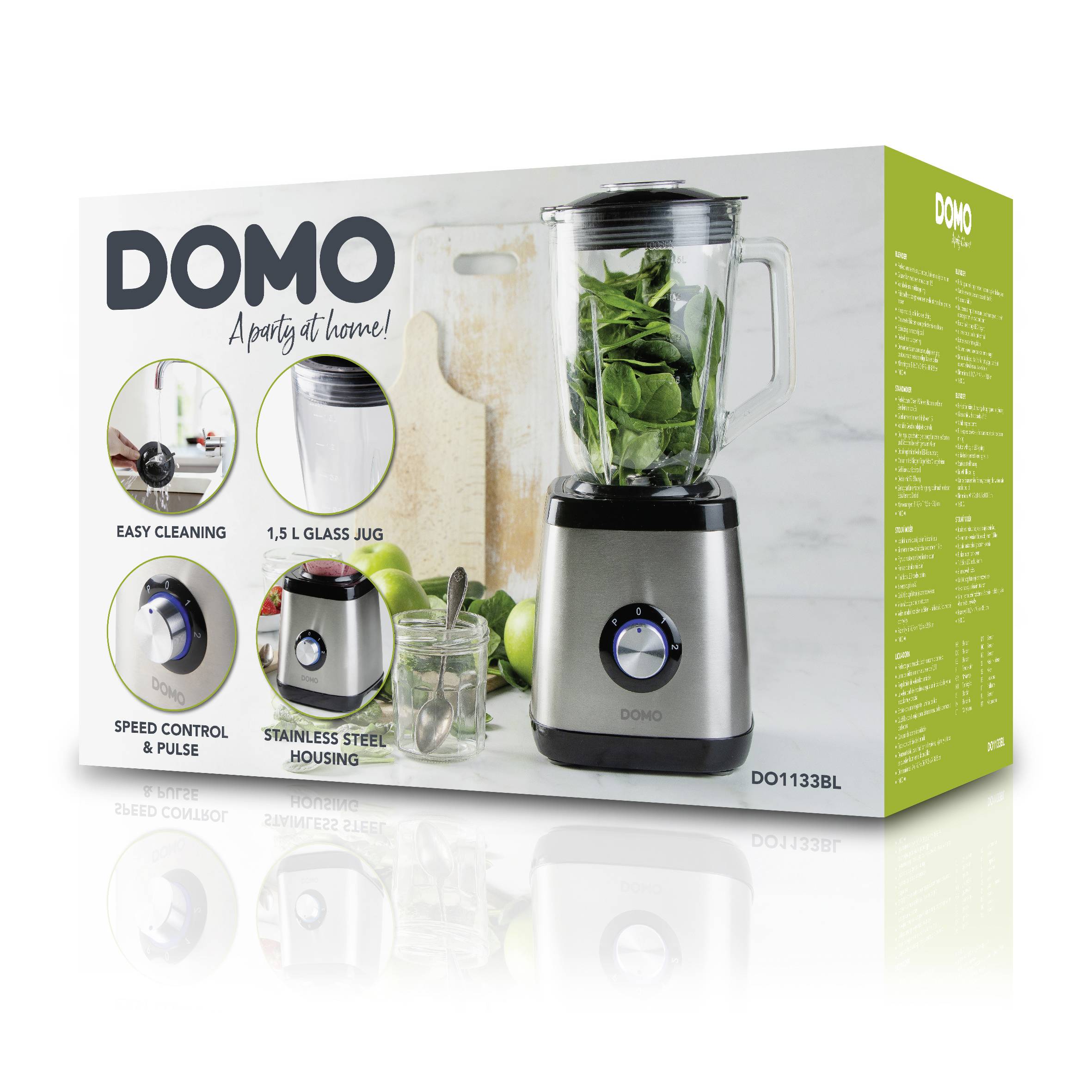 DOMO STANDMIXER Standmixer 1000 W