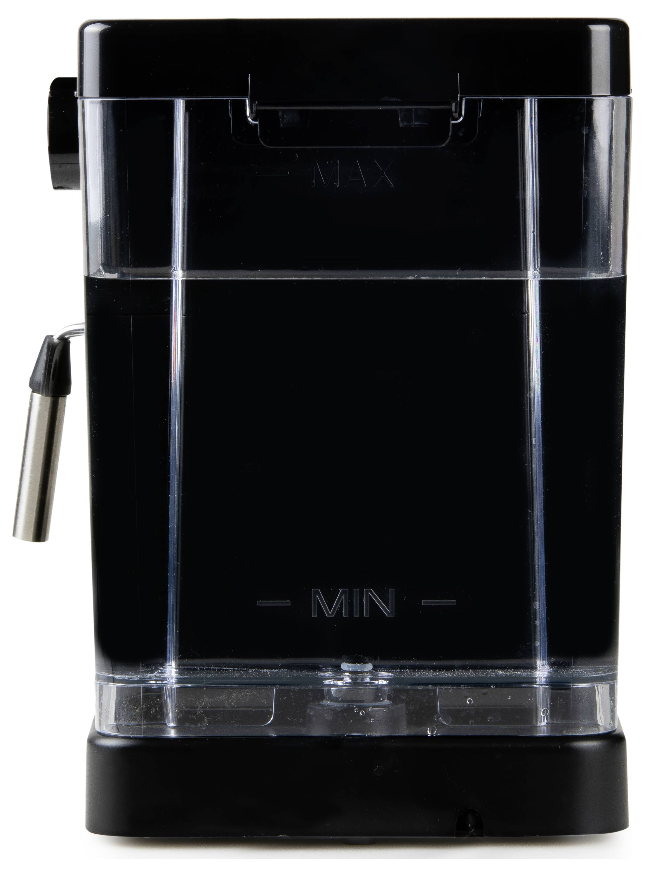 DOMO ESPRESSOMASCHINE MIT MANOMETER Espressomaschine Schwarz/Edelstahl 1350W