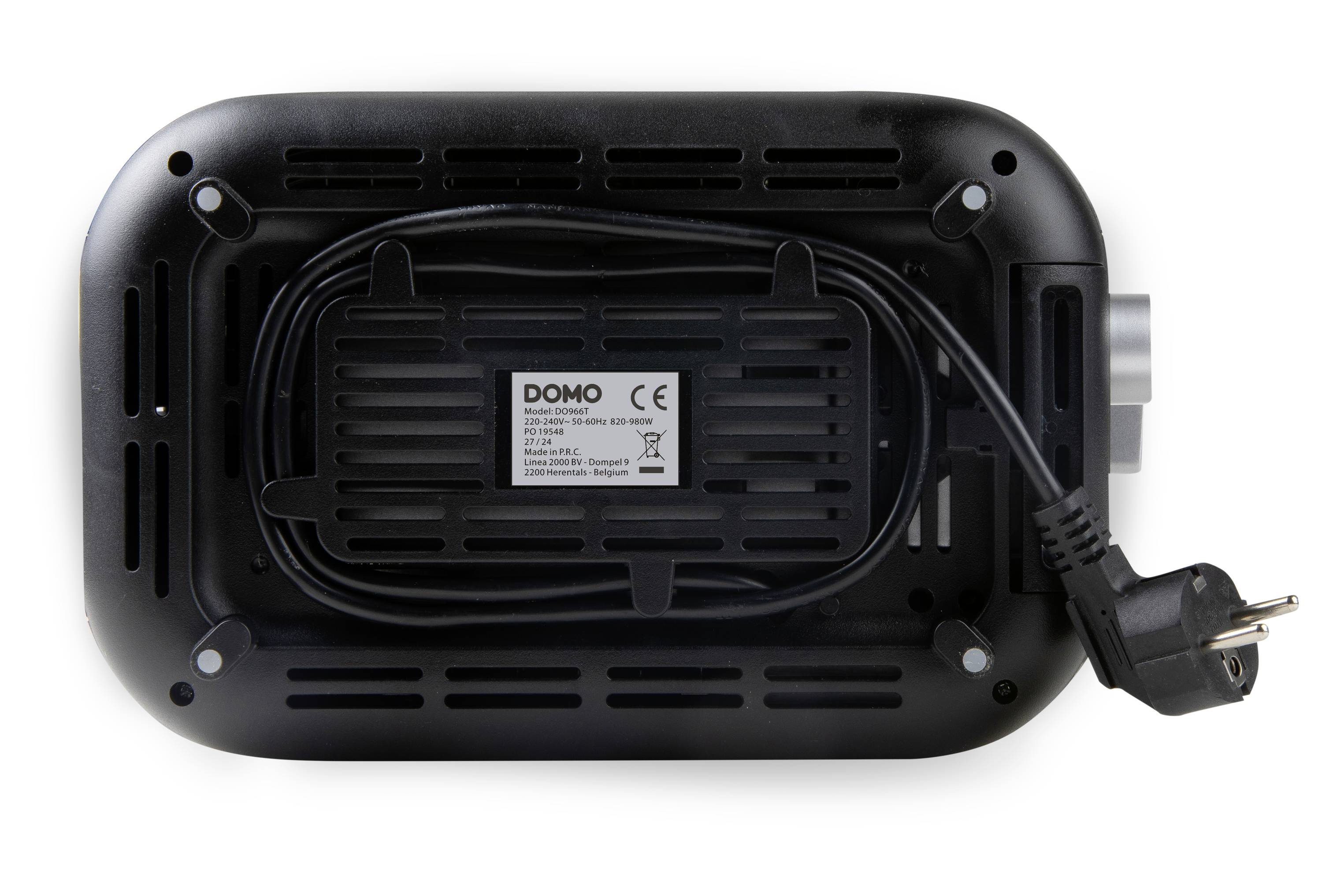 DOMO TOASTER 2 Schlitze für 2 Toasts Toaster