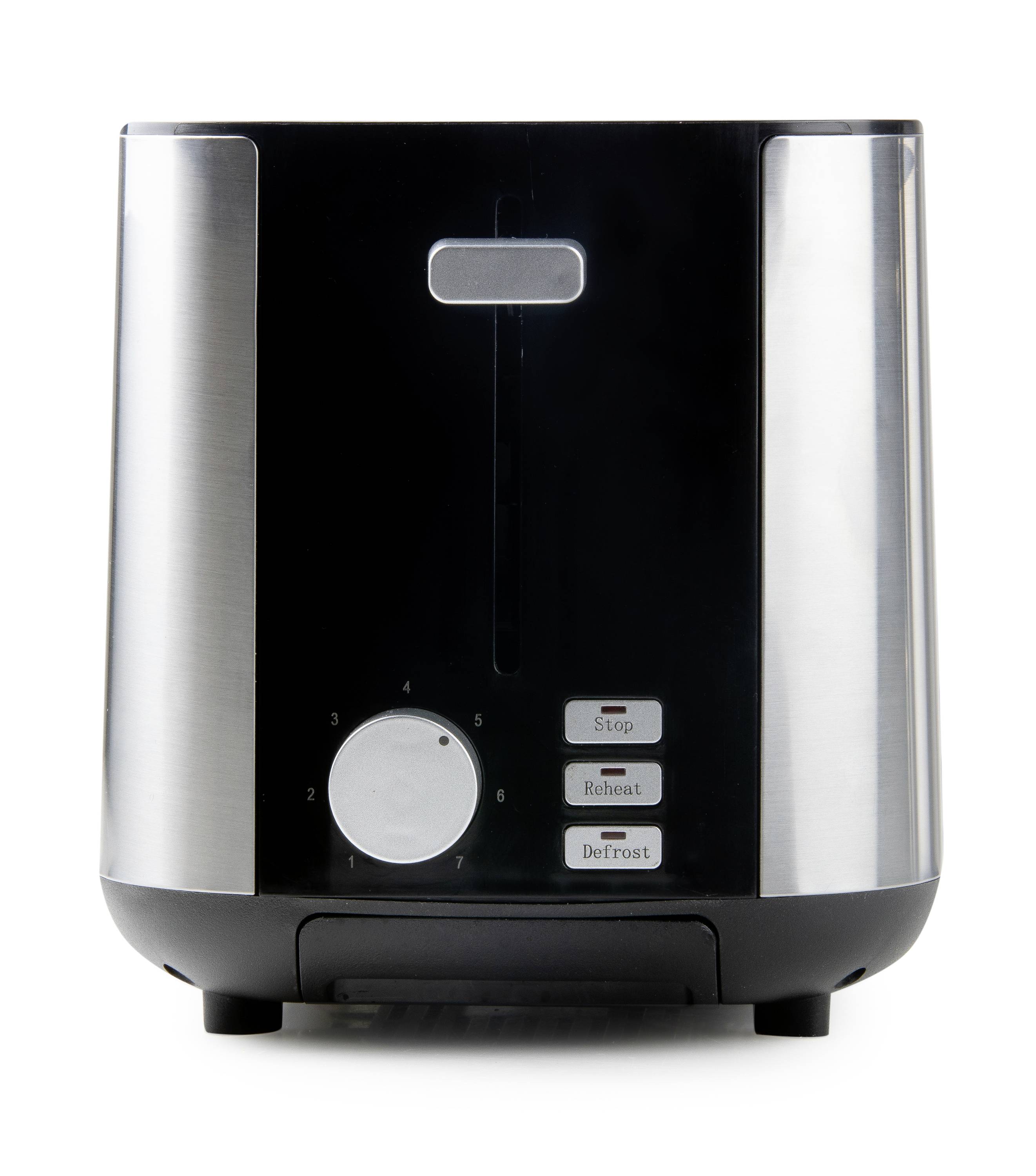 DOMO TOASTER 2 Schlitze für 2 Toasts Toaster