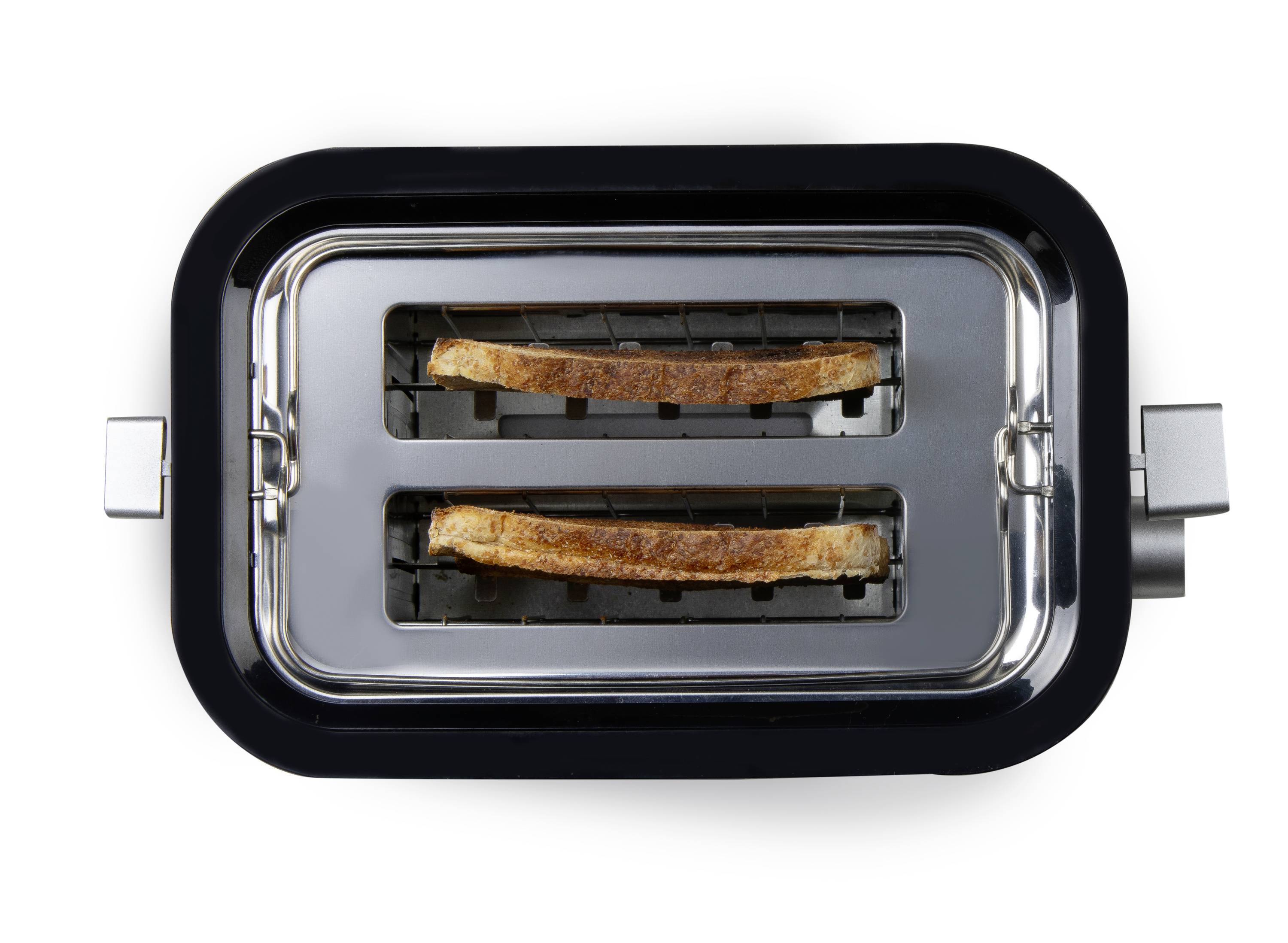 DOMO TOASTER 2 Schlitze für 2 Toasts Toaster