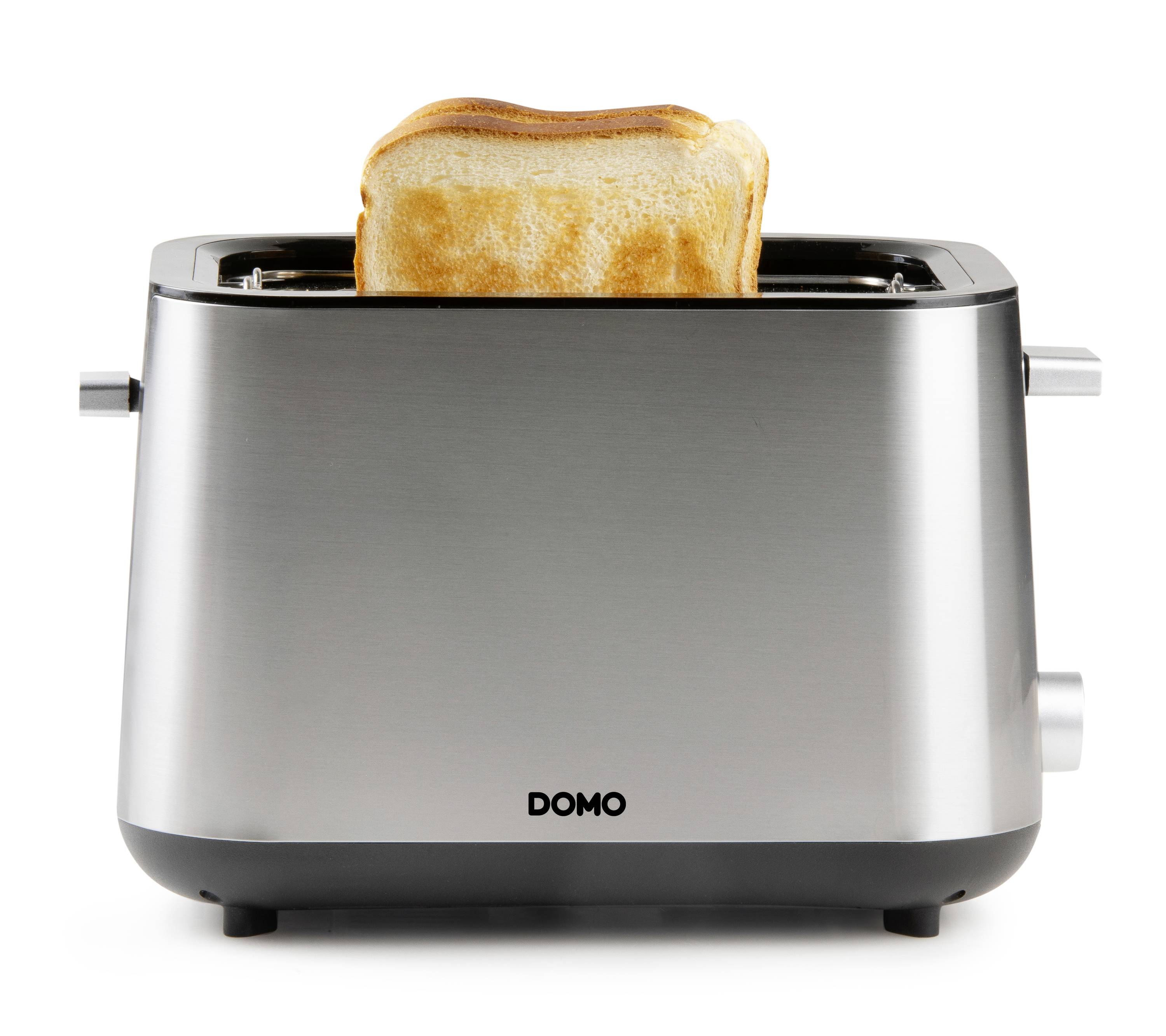 DOMO TOASTER 2 Schlitze für 2 Toasts Toaster