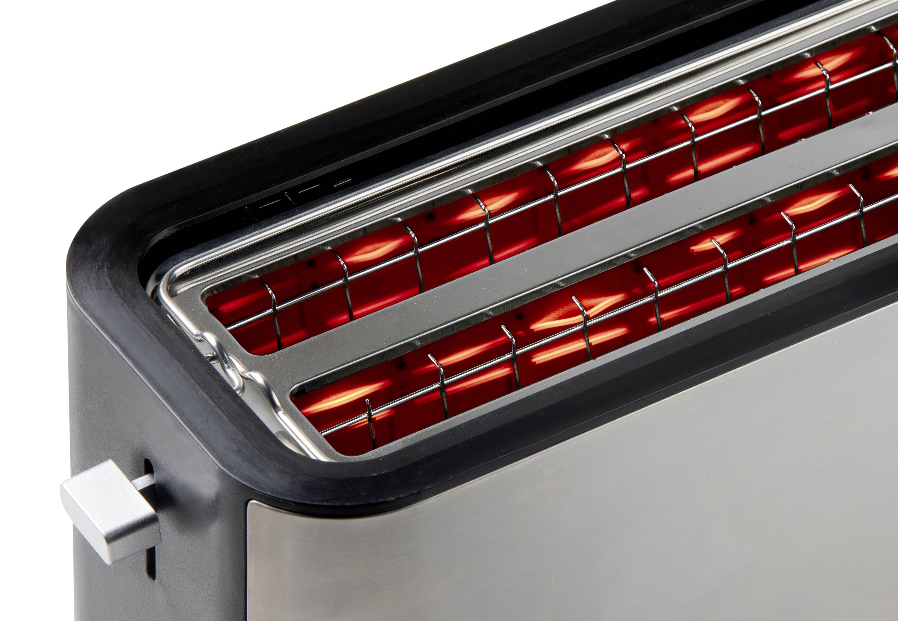 DOMO TOASTER 2 Schlitze für 4 Toasts Toaster