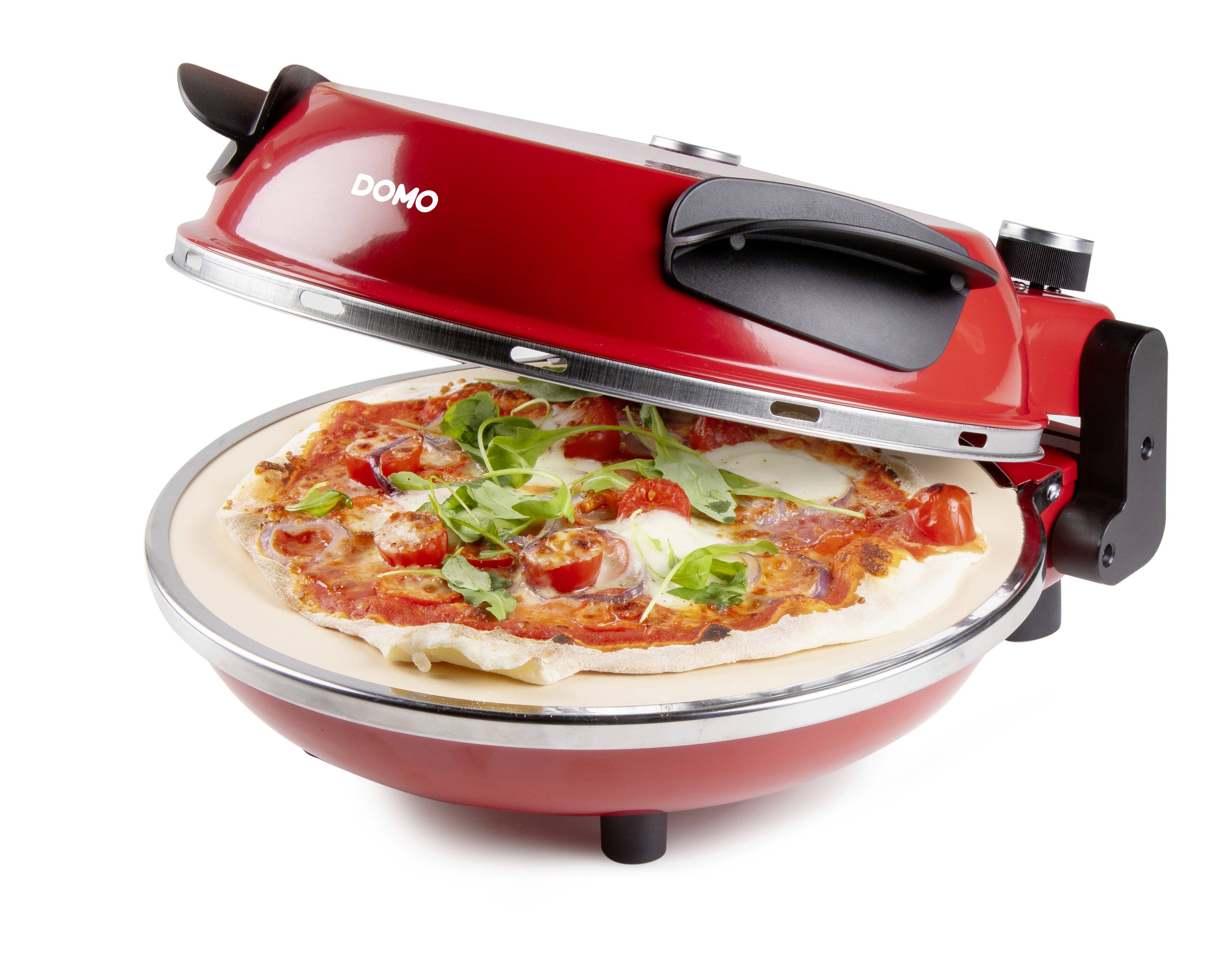 DOMO ELEKTRISCHER PIZZAOFEN Pizzabäcker