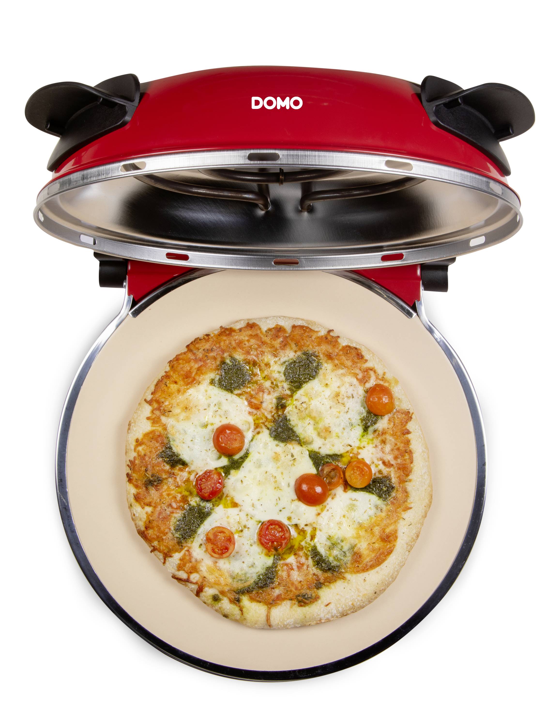 DOMO ELEKTRISCHER PIZZAOFEN Pizzabäcker