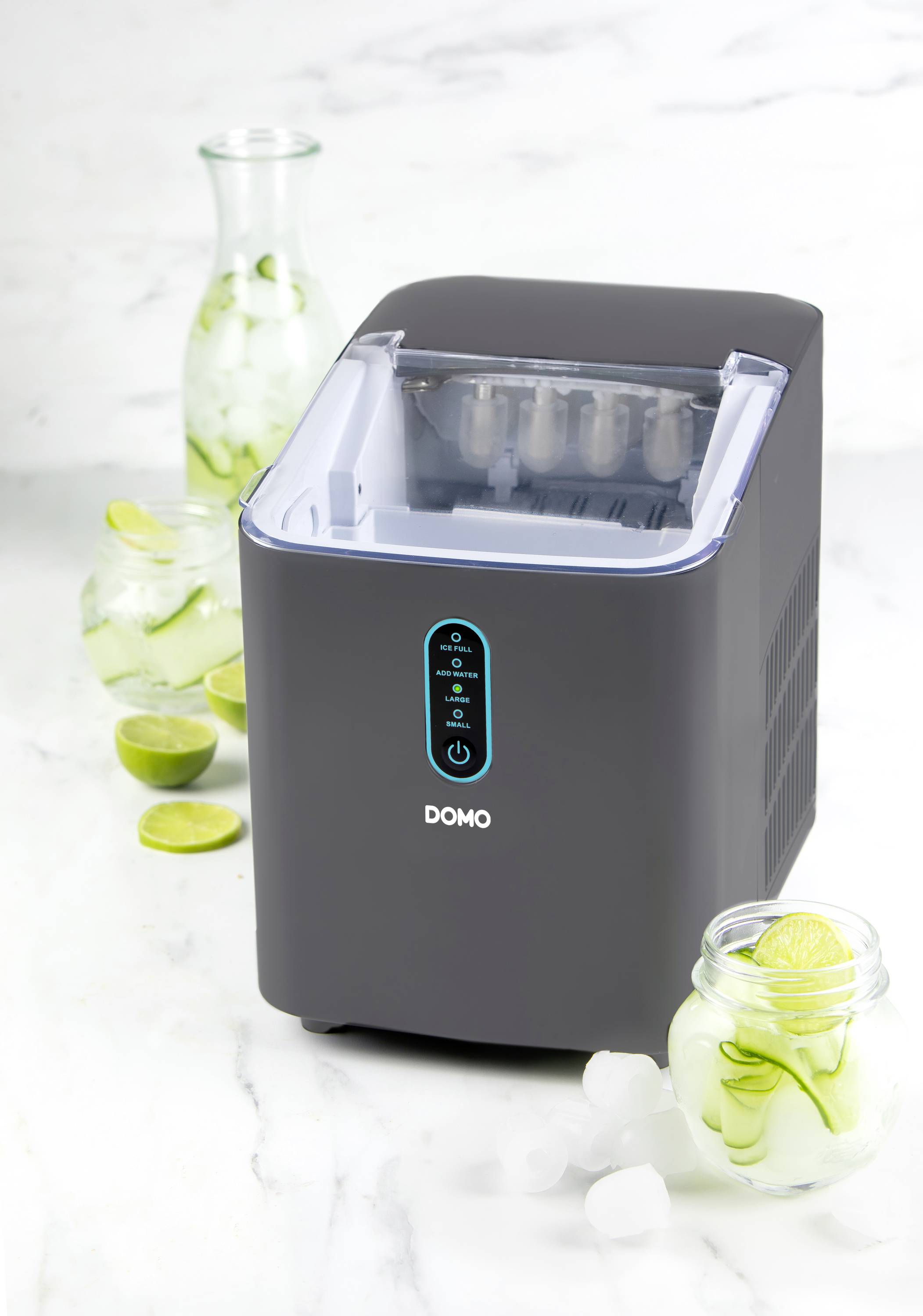 DOMO EISWÜRFELMASCHINE Eiswürfelbereiter 1l