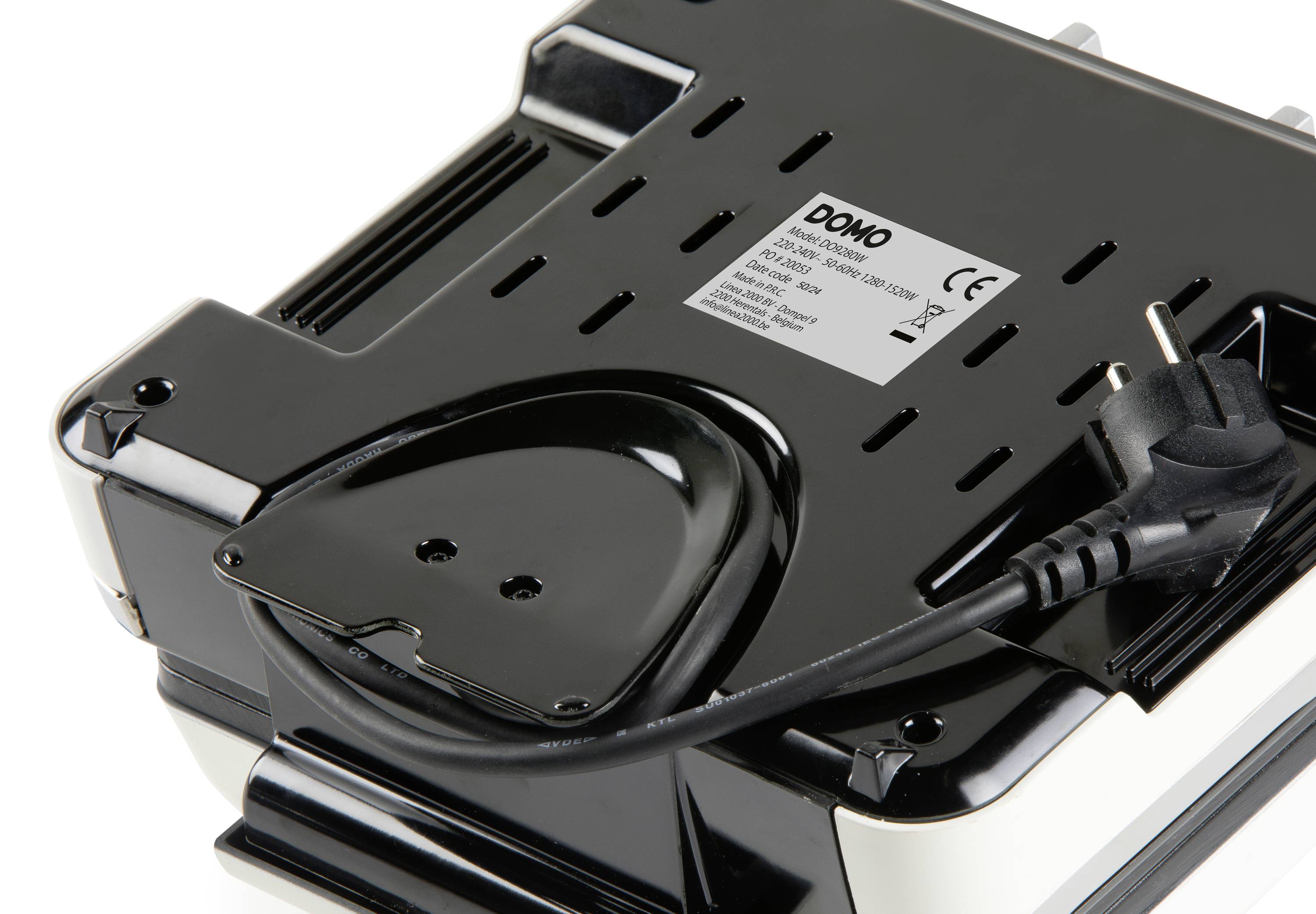 DOMO WAFFELEISEN – POWDER WHITE Waffeleisen Weiß