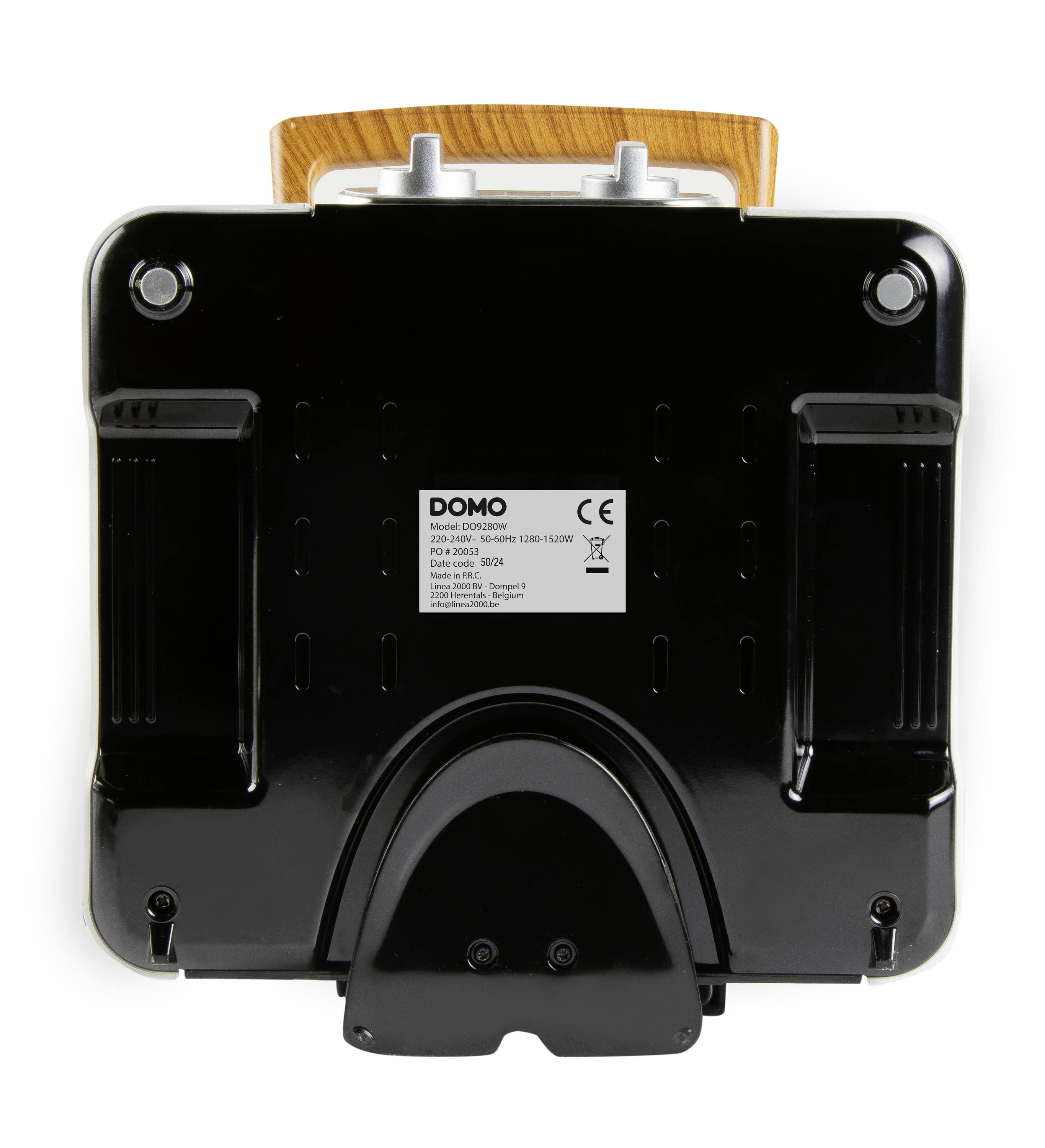 DOMO WAFFELEISEN – POWDER WHITE Waffeleisen Weiß