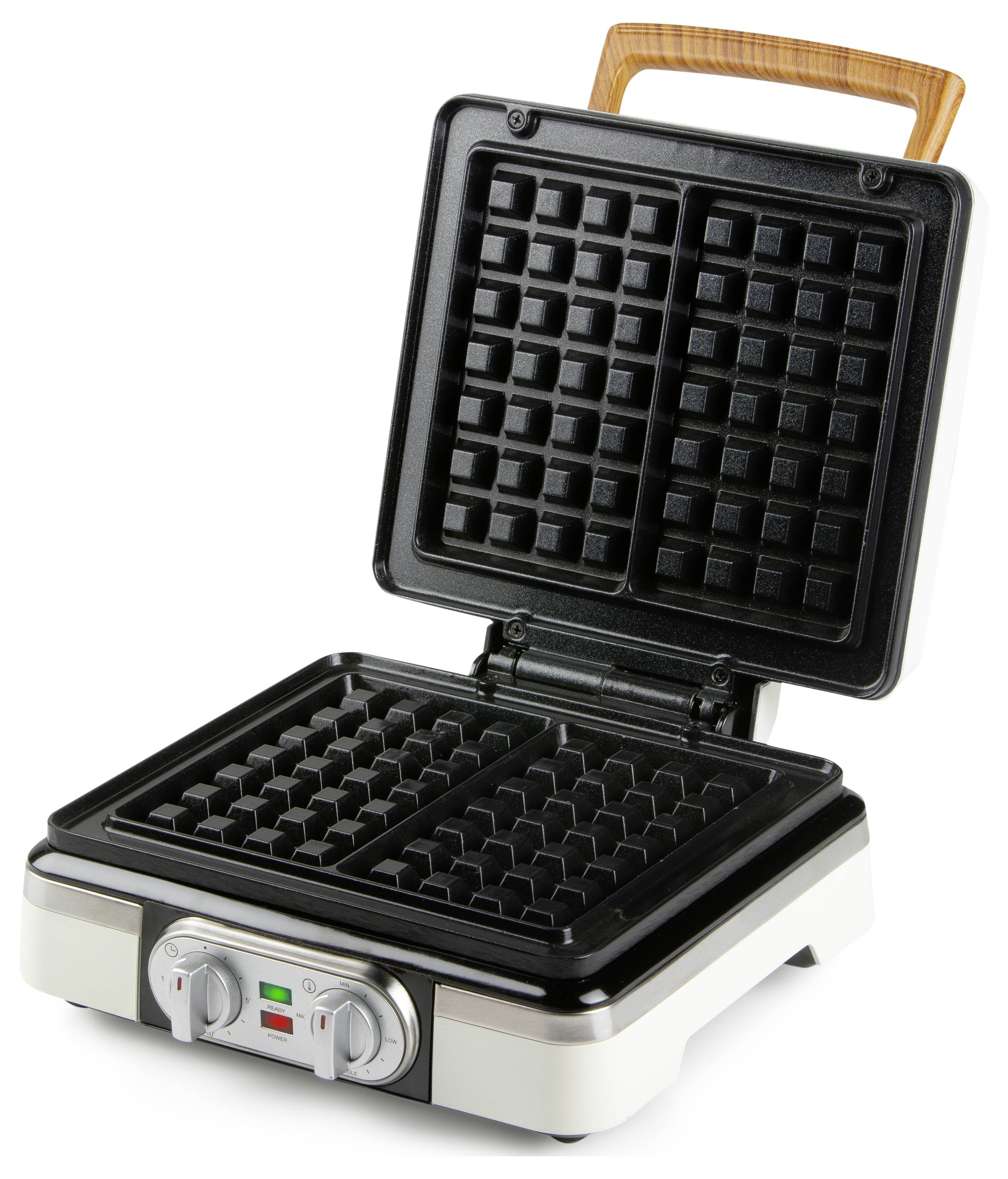 DOMO WAFFELEISEN – POWDER WHITE Waffeleisen Weiß