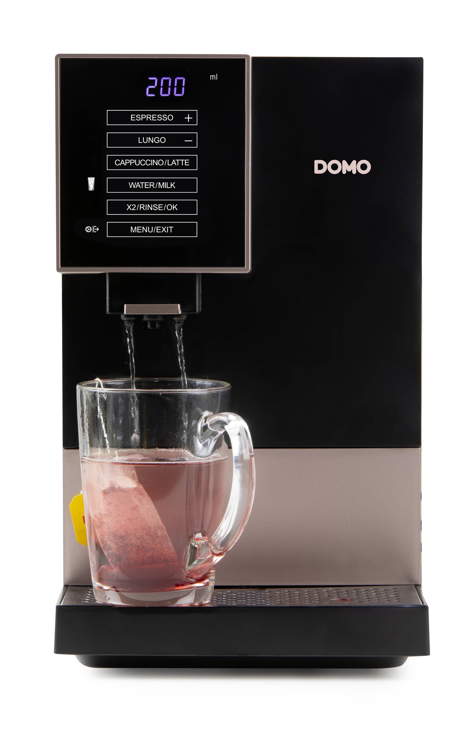 DOMO VOLLAUTOMATISCHE ESPRESSO-MASCHINE Espressomaschine