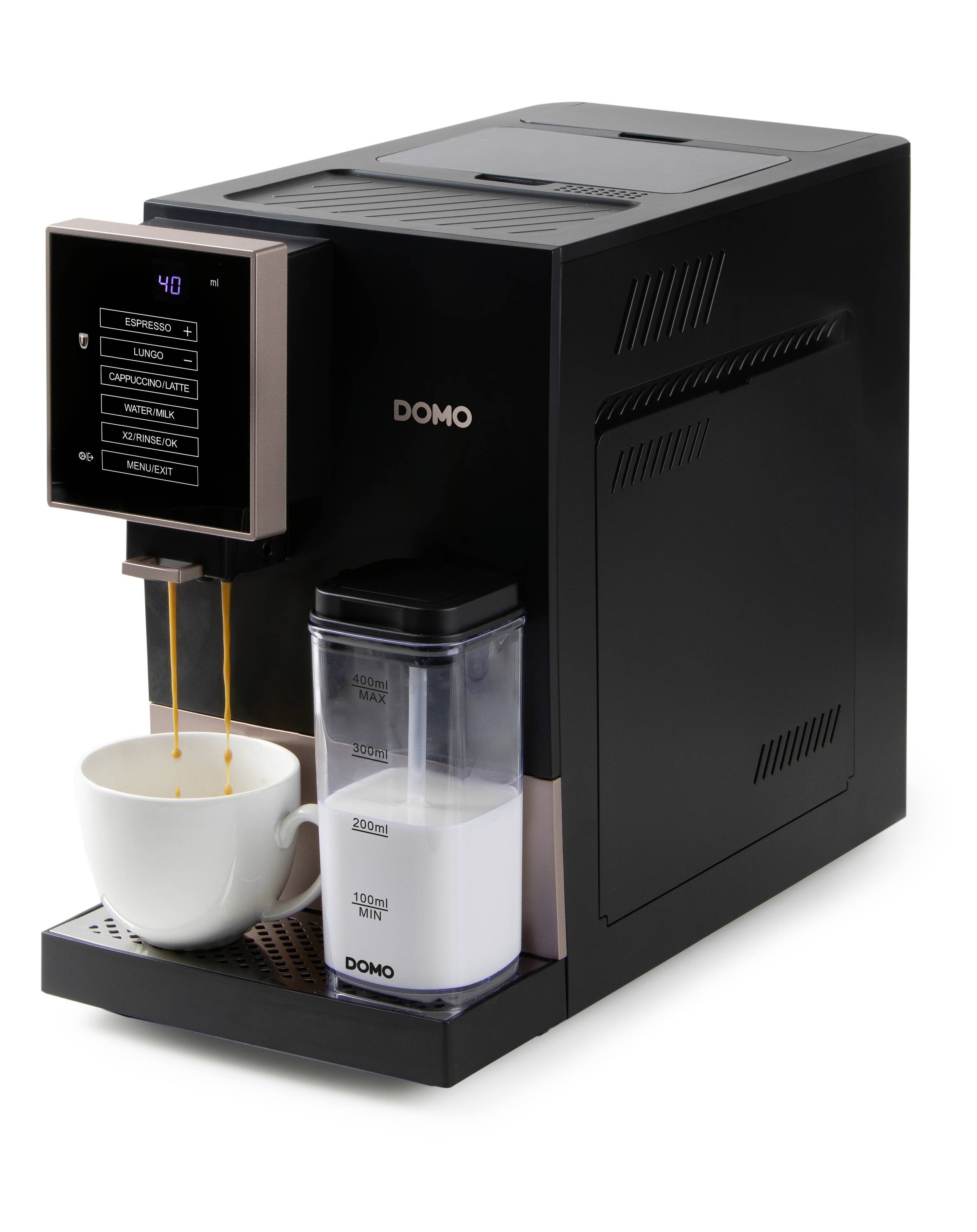 DOMO VOLLAUTOMATISCHE ESPRESSO-MASCHINE Espressomaschine