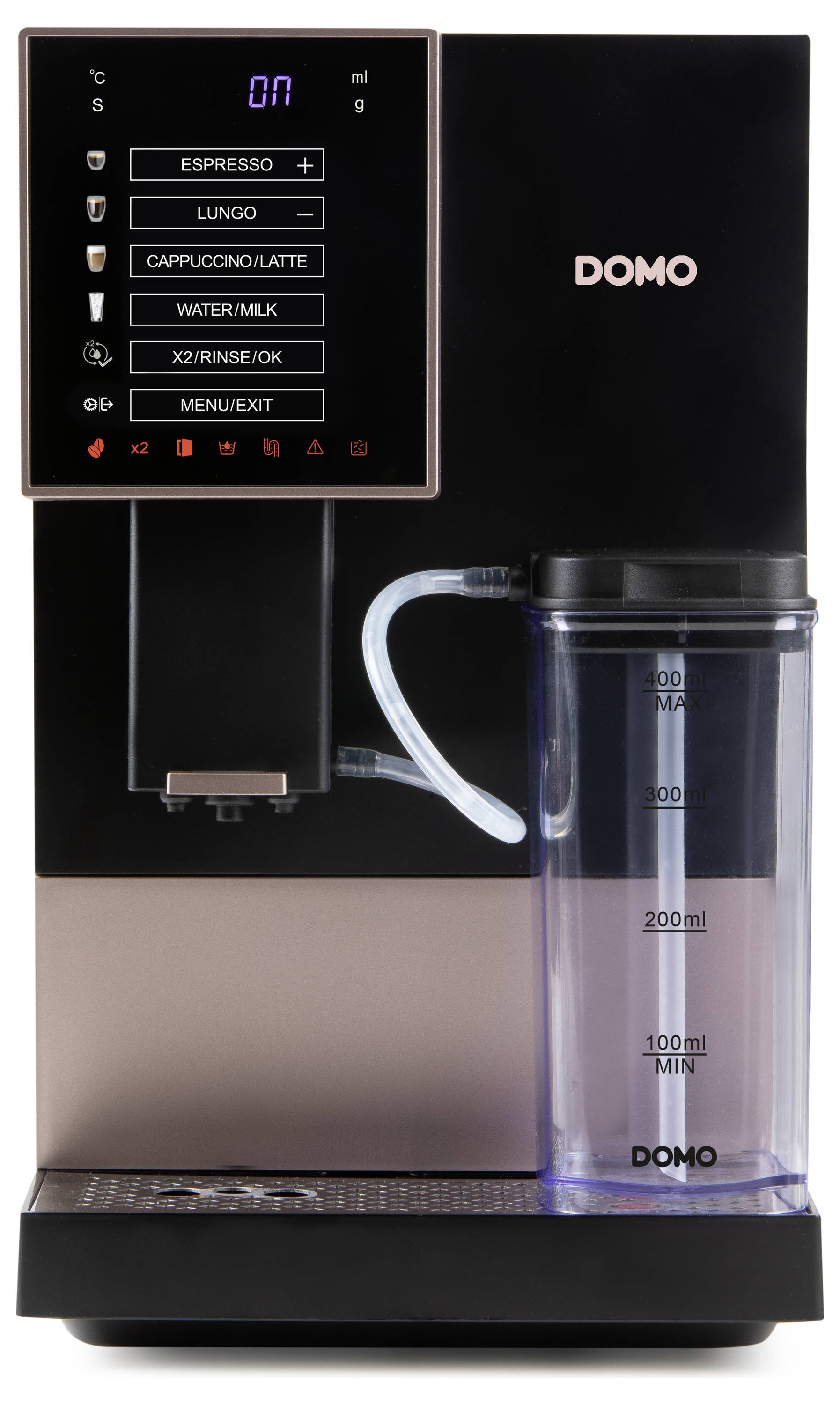 DOMO VOLLAUTOMATISCHE ESPRESSO-MASCHINE Espressomaschine