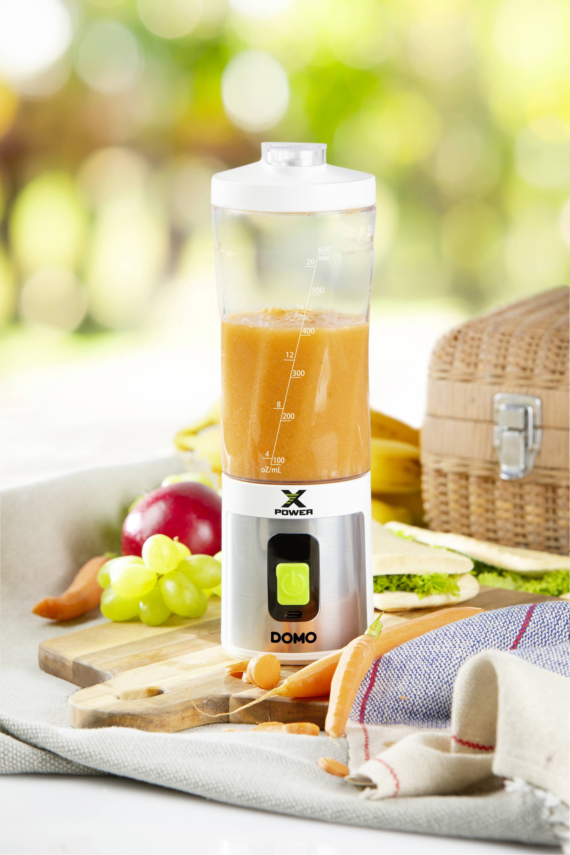 DOMO XPOWER MIXER ZUM MITNEHMEN Standmixer 120 W