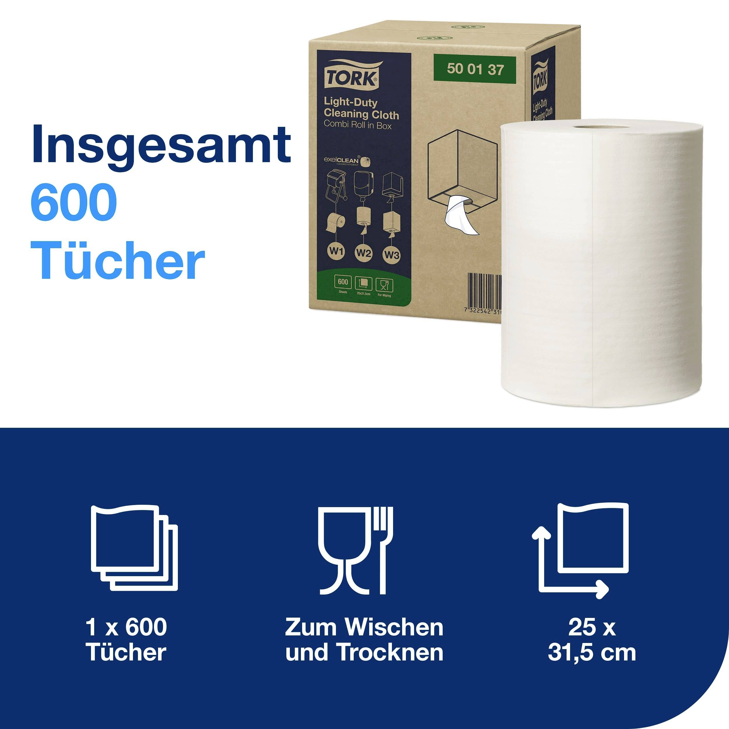 TORK 500137 Light-Duty Premium Papierhandtücher Weiß 1St.