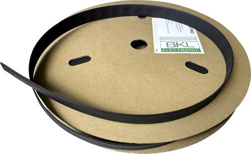 BKL Electronic 074291 Schrumpfschlauch Schwarz 4.5 mm 1.5 mm Schrumpfrate:3:1 100 m