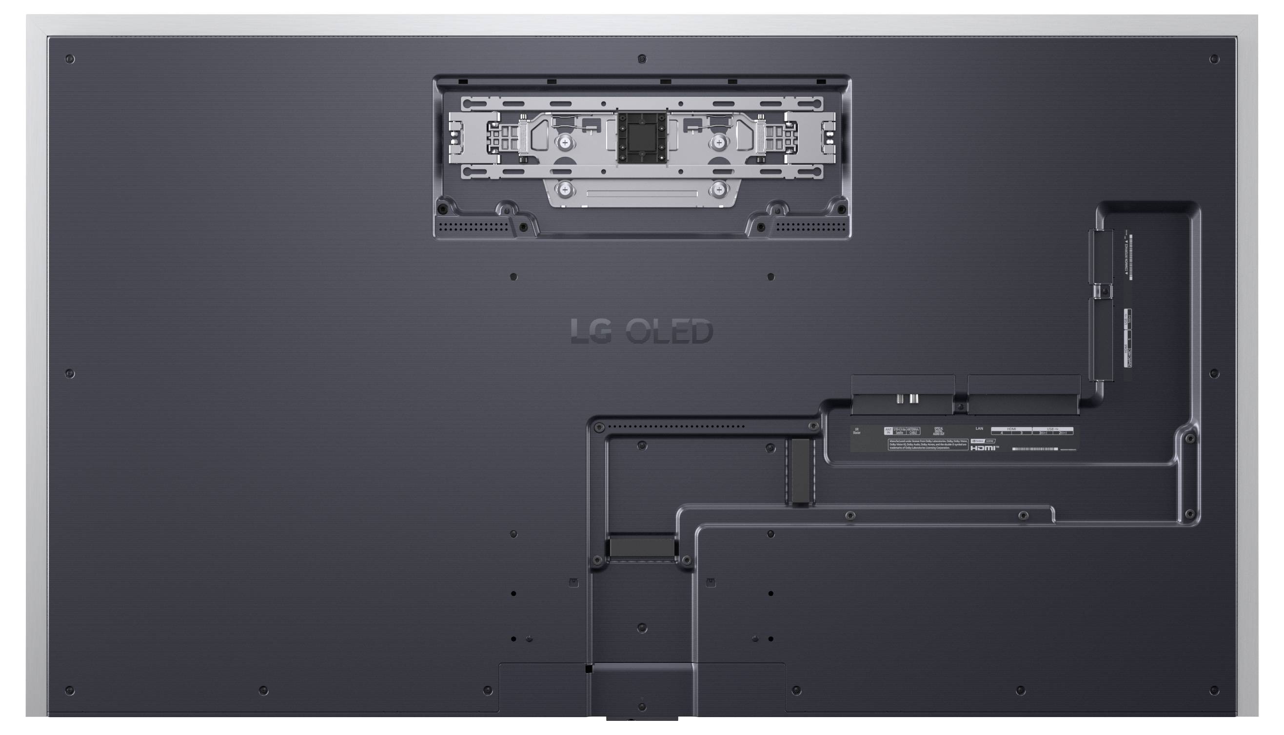 LG Electronics OLED65G57LW OLED-TV 165 cm 65 Zoll EEK E (A - G) Schwarz