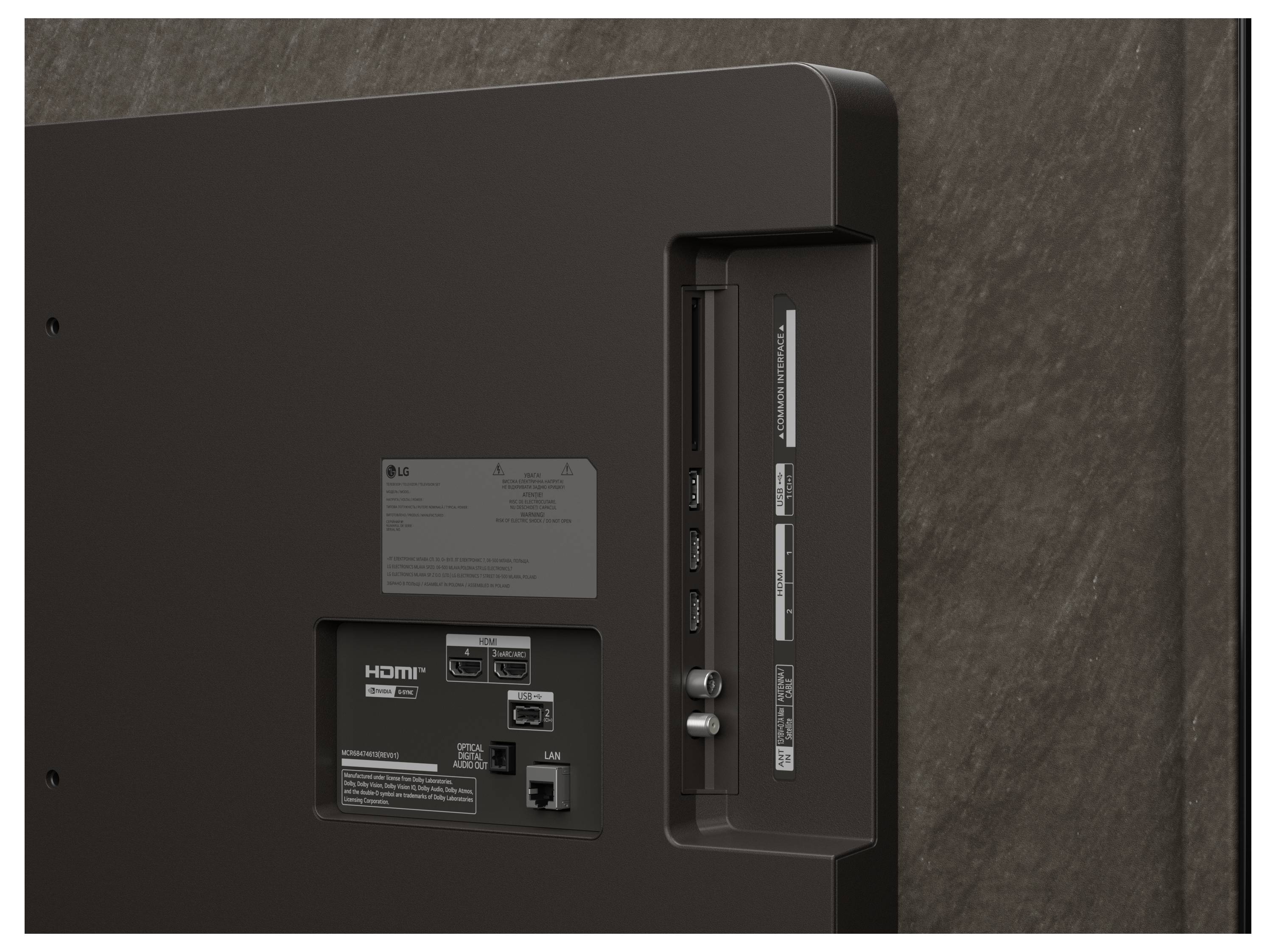 LG Electronics OLED65B59LA OLED-TV 165 cm 65 Zoll EEK F (A - G) Schwarz