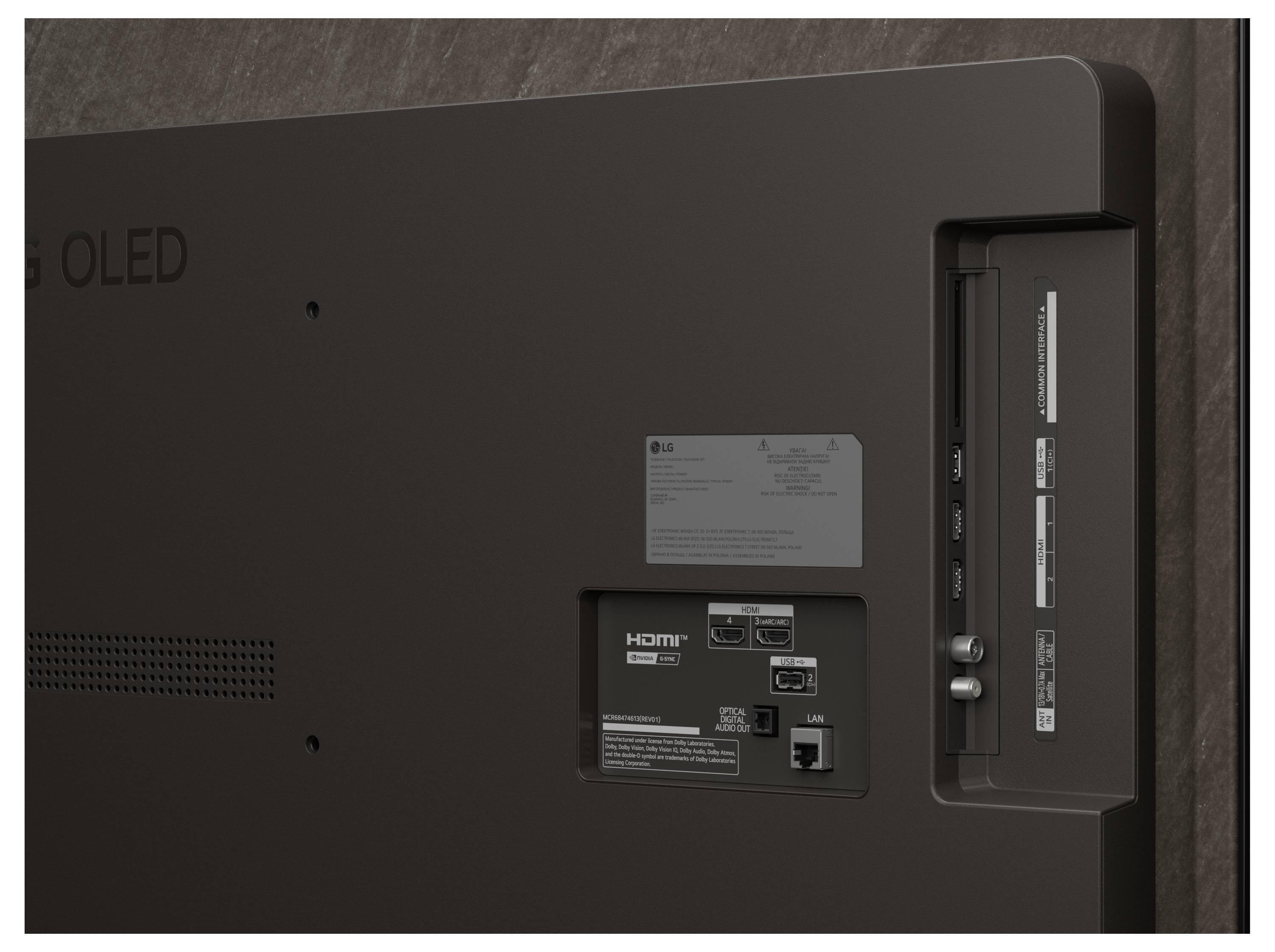 LG Electronics OLED55B59LA OLED-TV 139 cm 55 Zoll EEK F (A - G) Schwarz