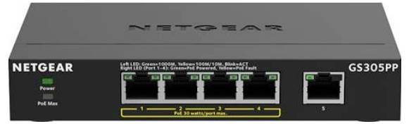 NETGEAR 300 Series GS305PP Netzwerk Switch