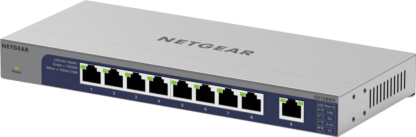 NETGEAR GS108MX Unmanaged Netzwerk Switch