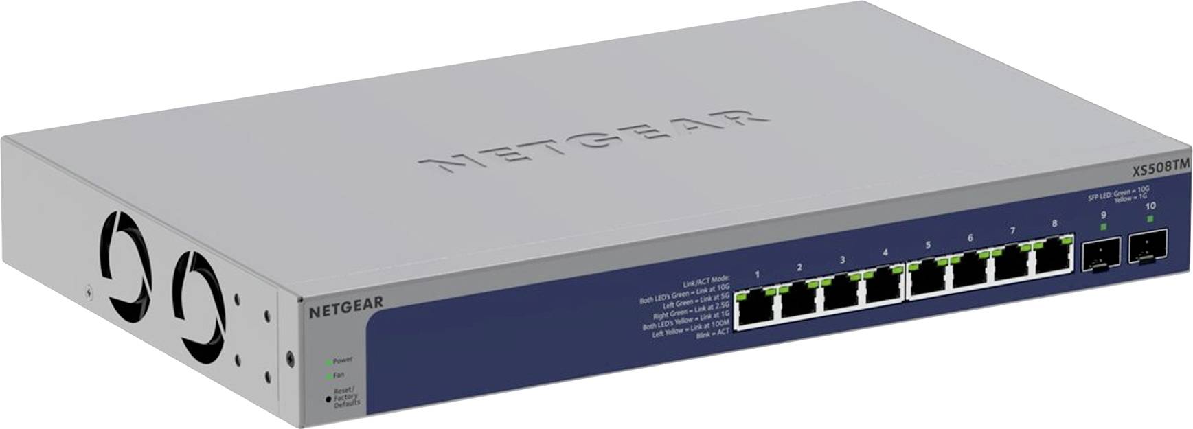 NETGEAR S3600 Series XS508TM Netzwerk Switch