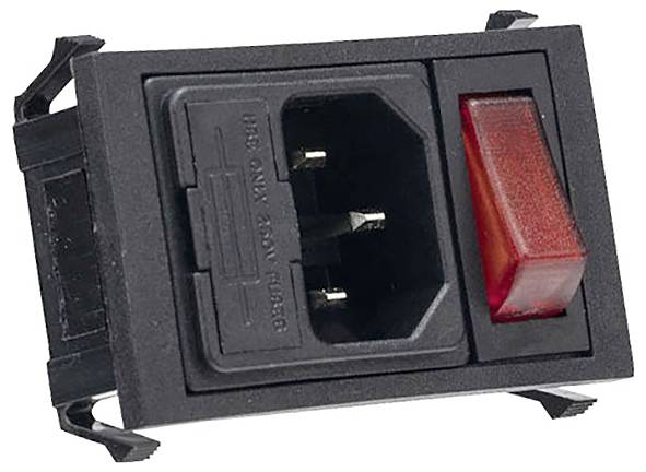 Bulgin BZV01/Z0000/02 Netz-Steckverbinder 1 St. Box