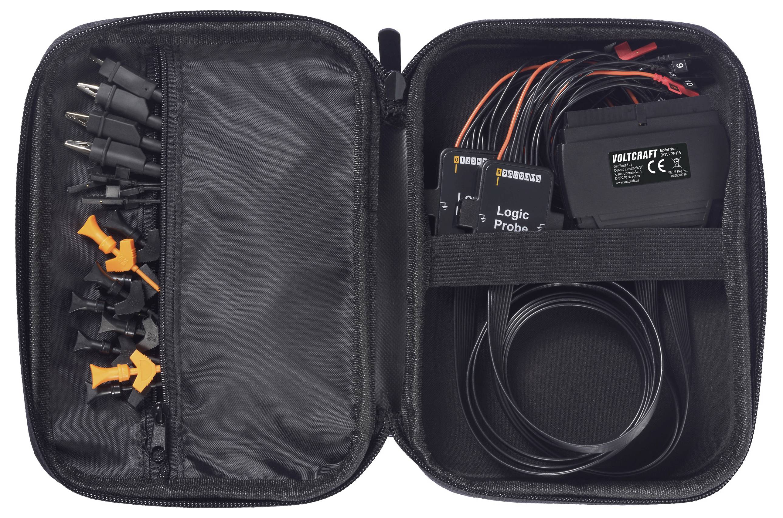 VOLTCRAFT DOV-PP116 Logik-Tastkopf-Set 200 MHz