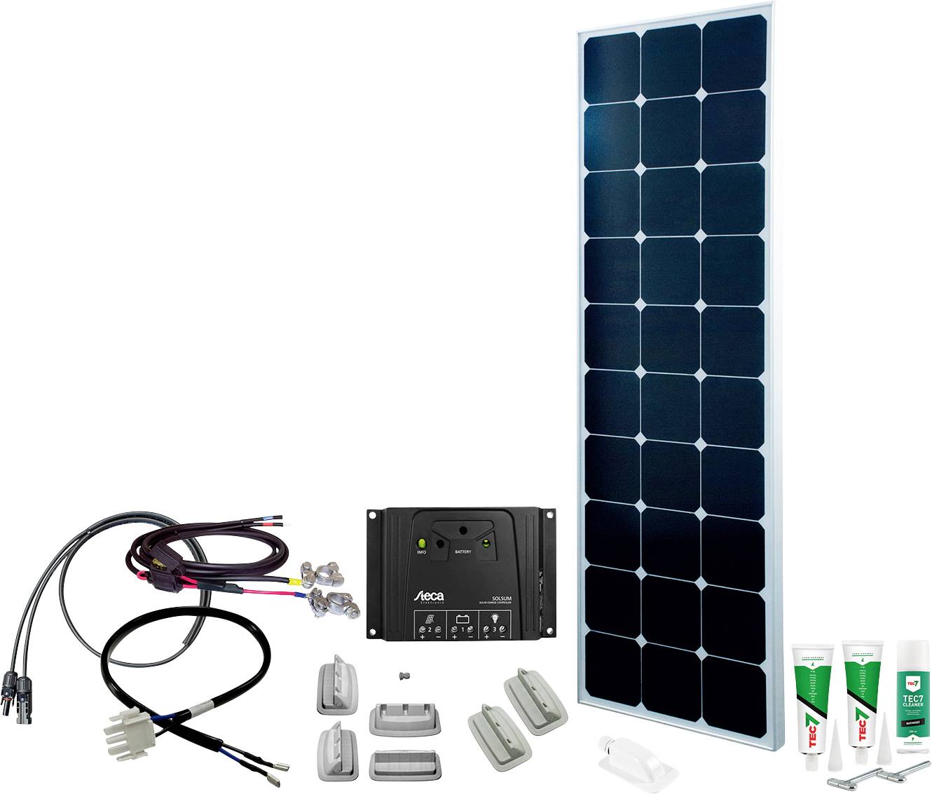 Phaesun SOL81 110W | 12V 600434 Solar-Set 110W inkl. Laderegler