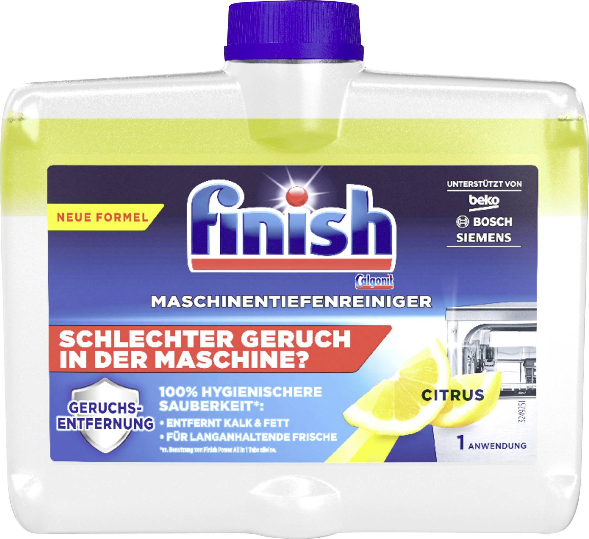 Finish Spülmaschinenreiniger Citrus 495061900 3248206 250ml