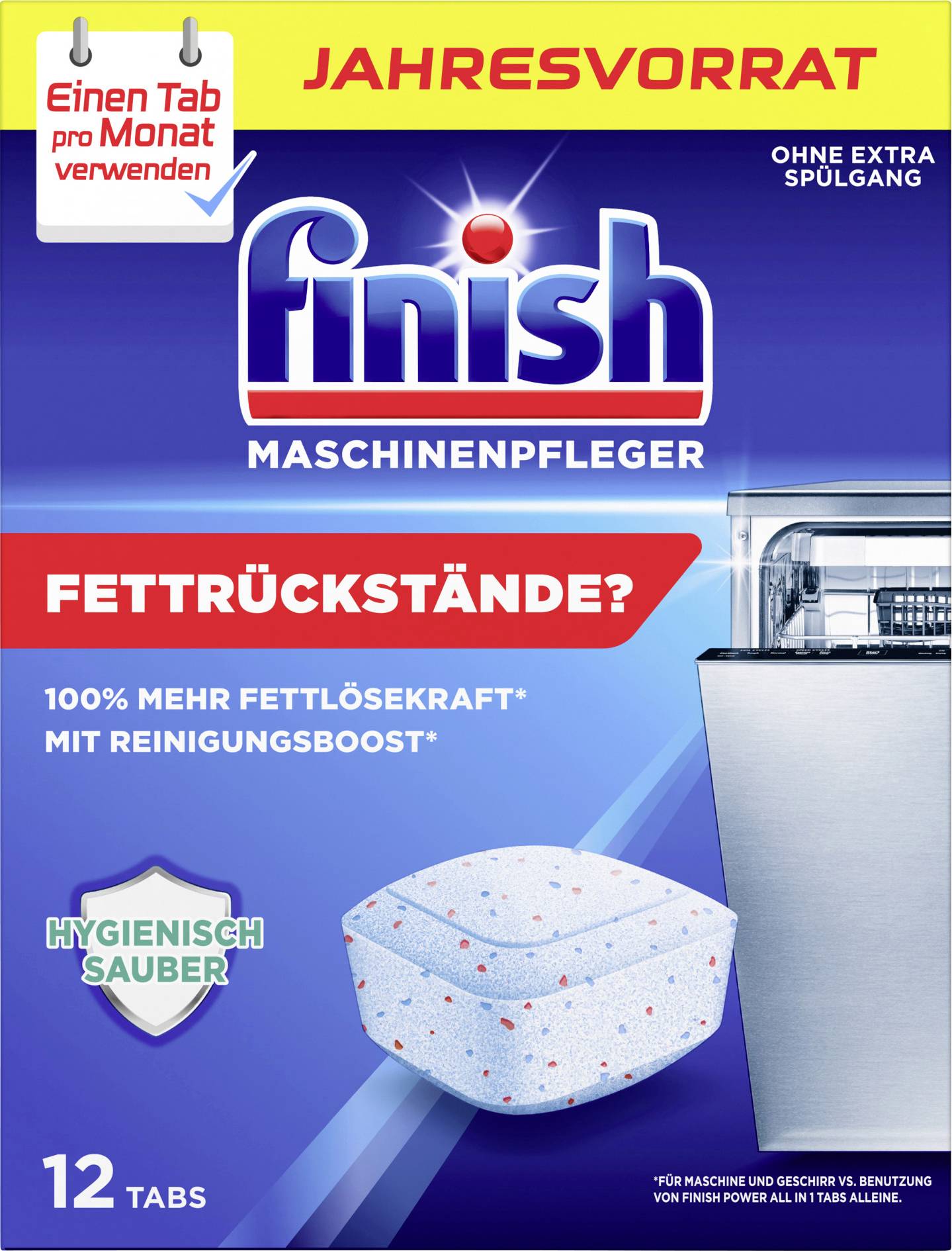 Finish Spülmaschinenreiniger Tab 495064500 3267386 12St.