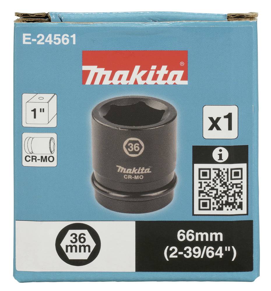 Makita Schlagnuss 1" SW36 66mm Schlagnuss 1" E-24561